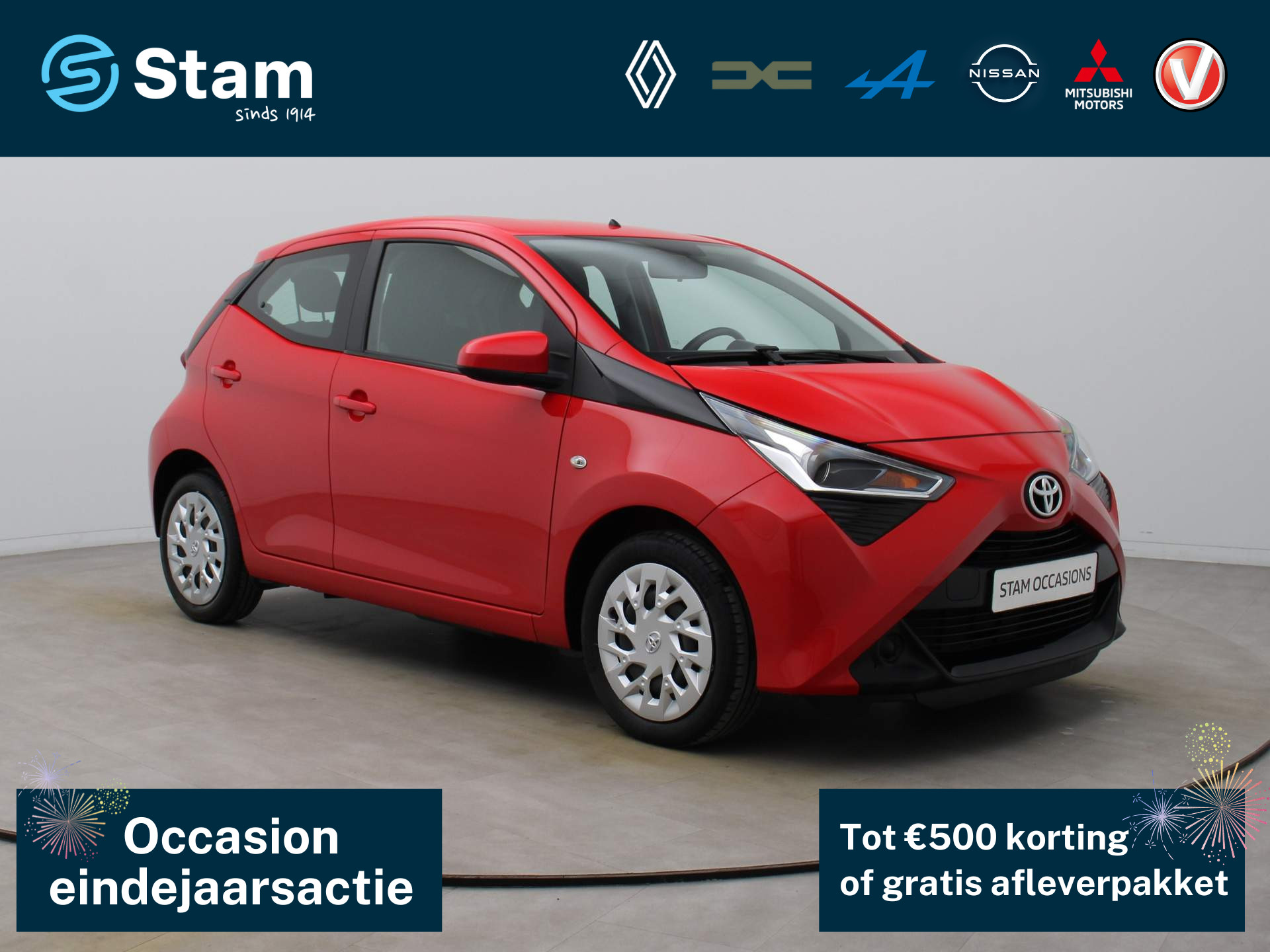 Toyota Aygo 73pk VVT-i x-play limited Airco | Camera | Carplay | 5-Deurs