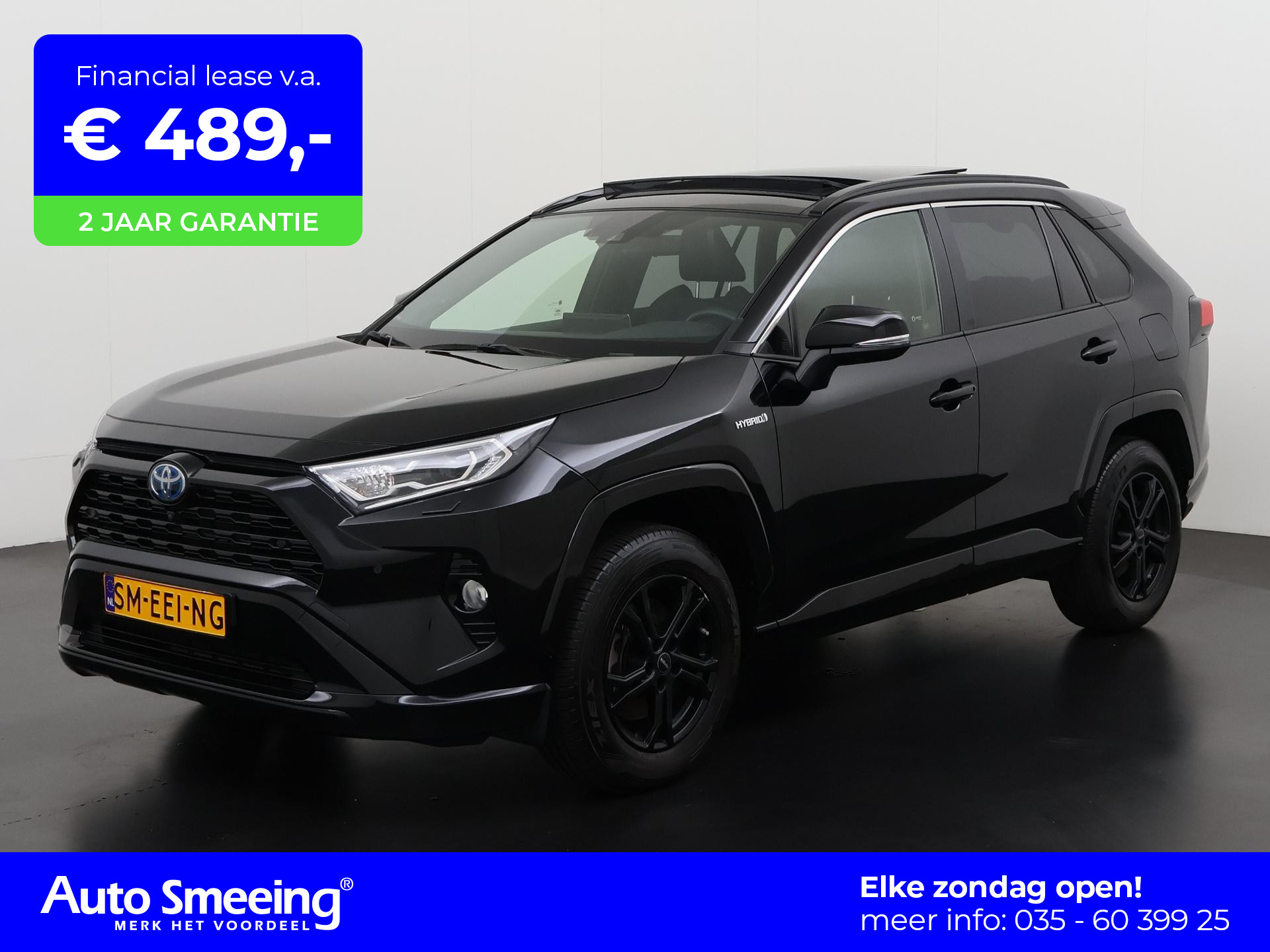 Toyota RAV4 2.5 Hybrid Black Edition | Panoramadak | Camera | JBL | Zondag Open!