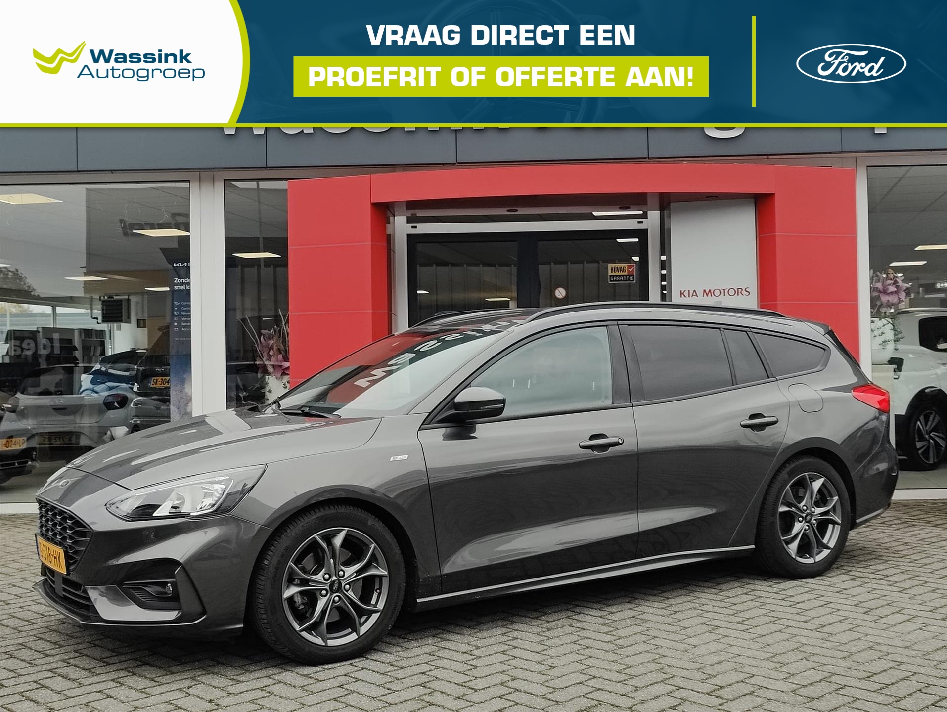 Ford Focus Wagon 1.5 EcoBoost 150pk Automaat ST-Line Business I 1500 KG trekvermogen | Navigatie | Apple Carplay/Android |