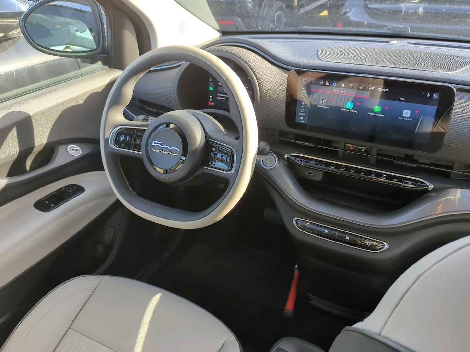 Fiat 500C La Prima 42kWh Cabrio 3 Fase €2000 SUBSIDIE! | Verwacht! | Navigatie | Leder | Achteruitrijcamera | Stoelverwarming | Climate Co - 6/20