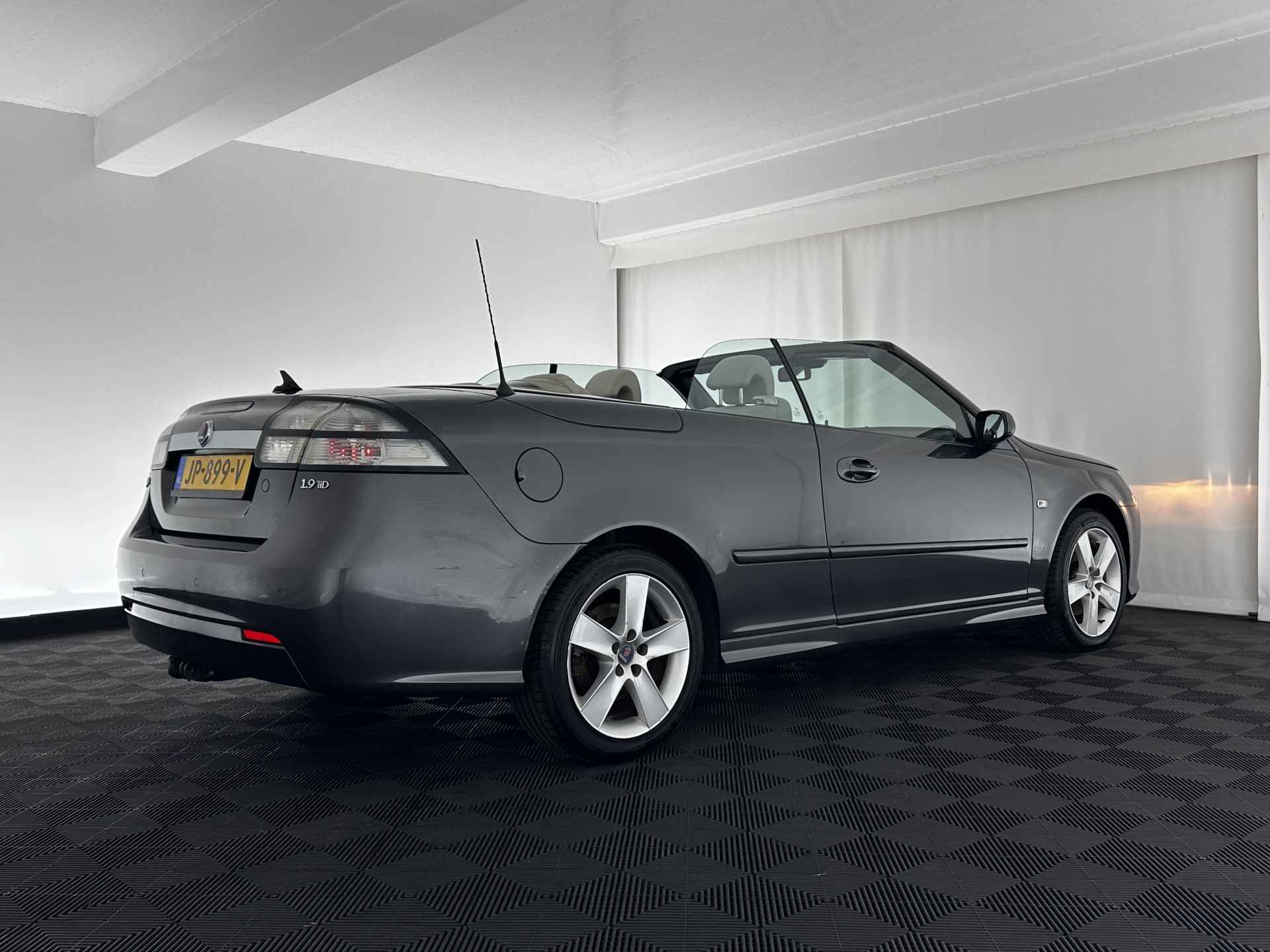 Saab 9-3 Cabrio 1.9 TiD Vector *NAVI-FULLMAP | SOFT-LEATHER | ECC | PDC | CRUISE | TOWBAR | COMFORT-SEATS | 17''ALU* - 7/36