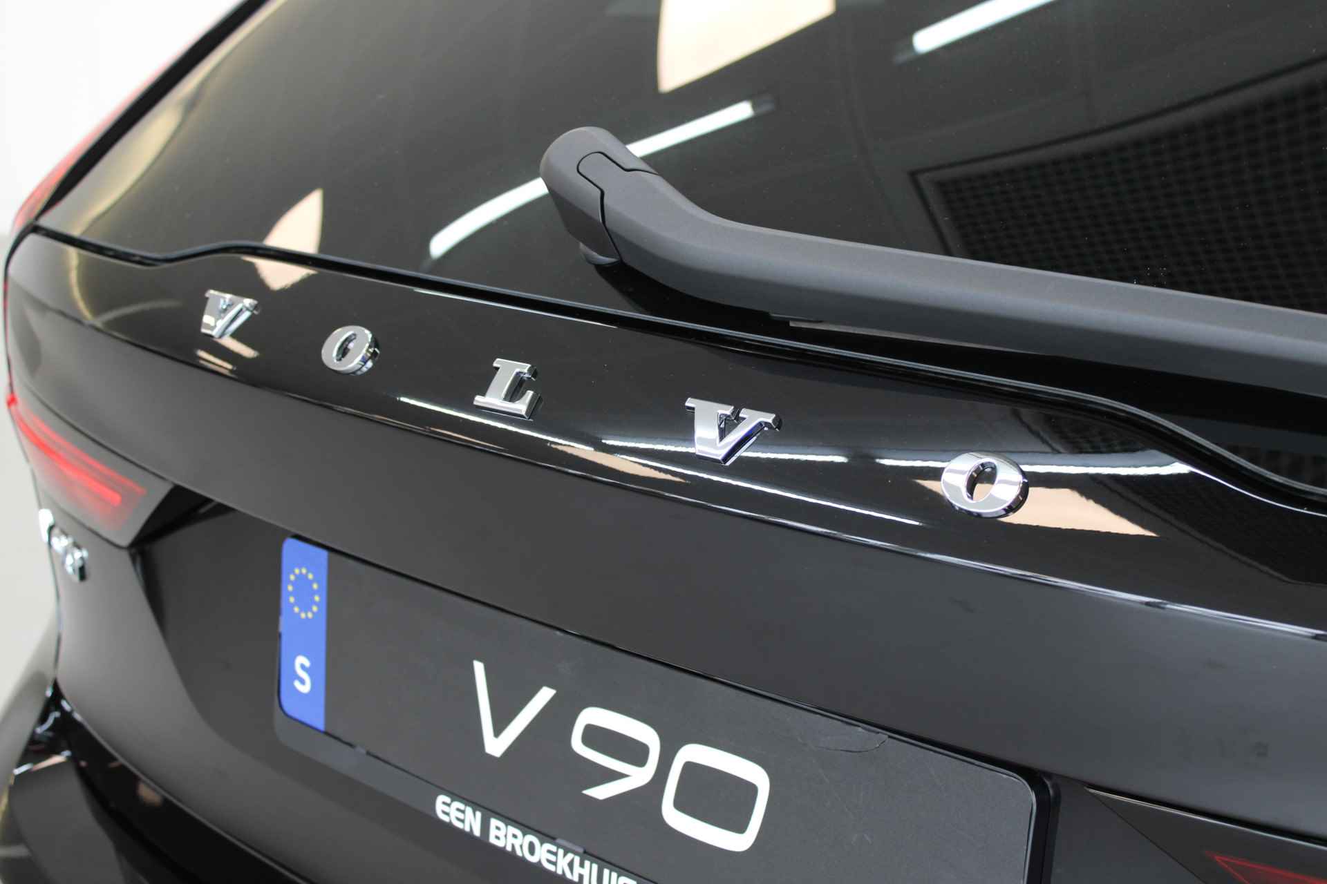 Volvo V90 T8 455PK Long Range Ultimate Dark | Full Option | Luchtvering | Bowers & Wilkins | HUD | 360º view - 82/91