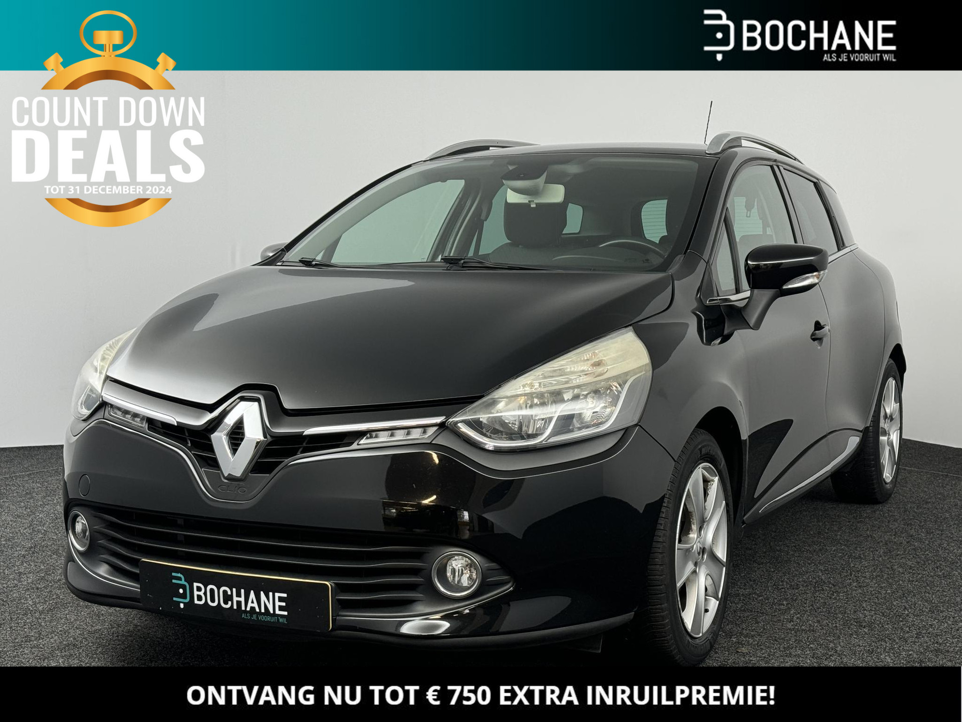 Renault Clio Estate 0.9 TCe 90 Dynamique | Dealer onderhouden | Keyless | Trekhaak | Climate control | Parkeersensoren achter