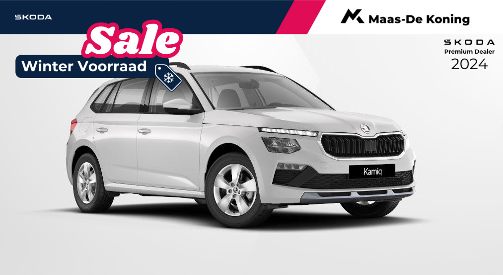 Skoda Kamiq 1.0 TSI Selection Privatelease vanaf €404,- per maand | €2000,- inruilpremie