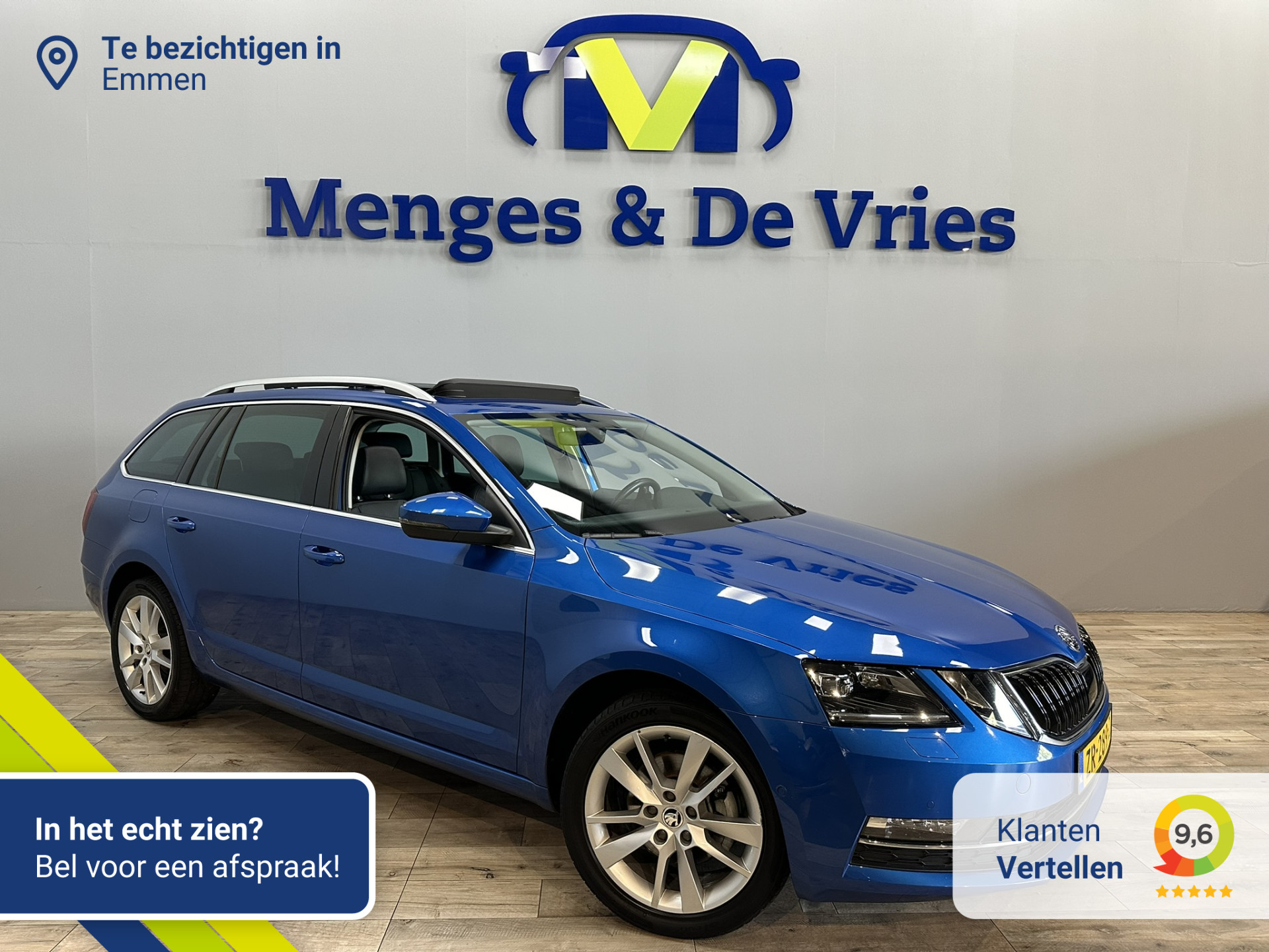 Škoda Octavia Combi 1.5 TSI Greentech Style Business Airco ECC | Panorama | Canton | Leer | Trekhaak | LED | Cruise Control | Navigatie | Apple Carplay Android Auto | Isofix | NAP |