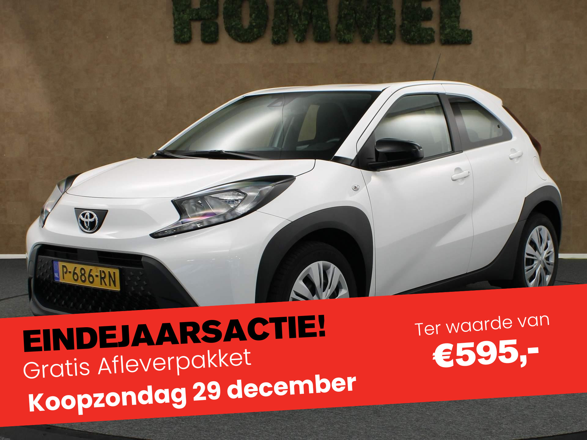 Toyota Aygo X 1.0 VVT-i MT Play - ORIGINEEL NEDERLANDSE AUTO - ADAPTIVE CRUISE CONTROL - ACHTERUITRIJ CAMERA - APPLE CARPLAY/ANDROID AUTO - DAB+ RADIO - MULTIMEDIA VOORBEREIDING