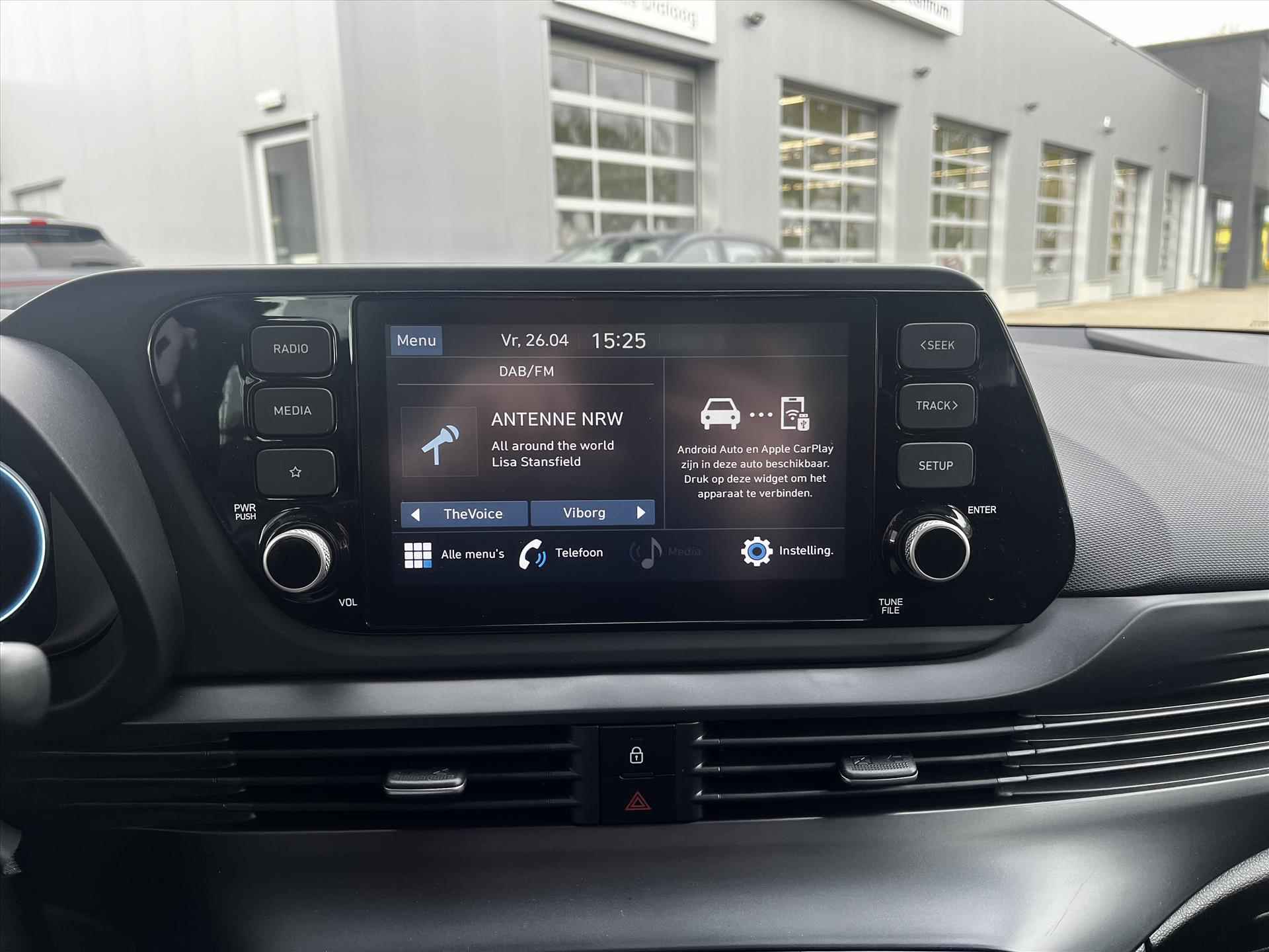 HYUNDAI I20 Automaat 100PK 7DCT Comfort | Apple carplay / Androidauto | Airco I Black Friday Deal - 19/26