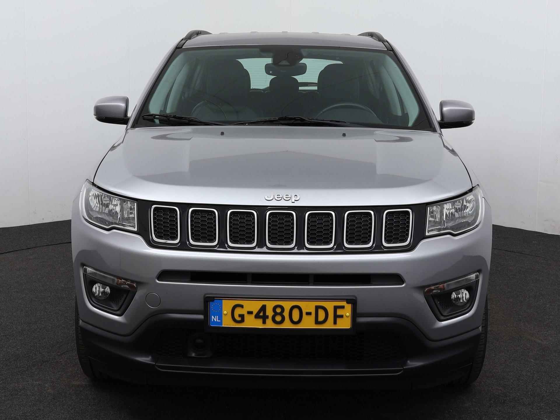 Jeep Compass 1.4 MultiAir Longitude | Half-Leder | Navigatie | Clima | Camera | Lichtmetalen Velgen | Parkeersensoren | - 10/21