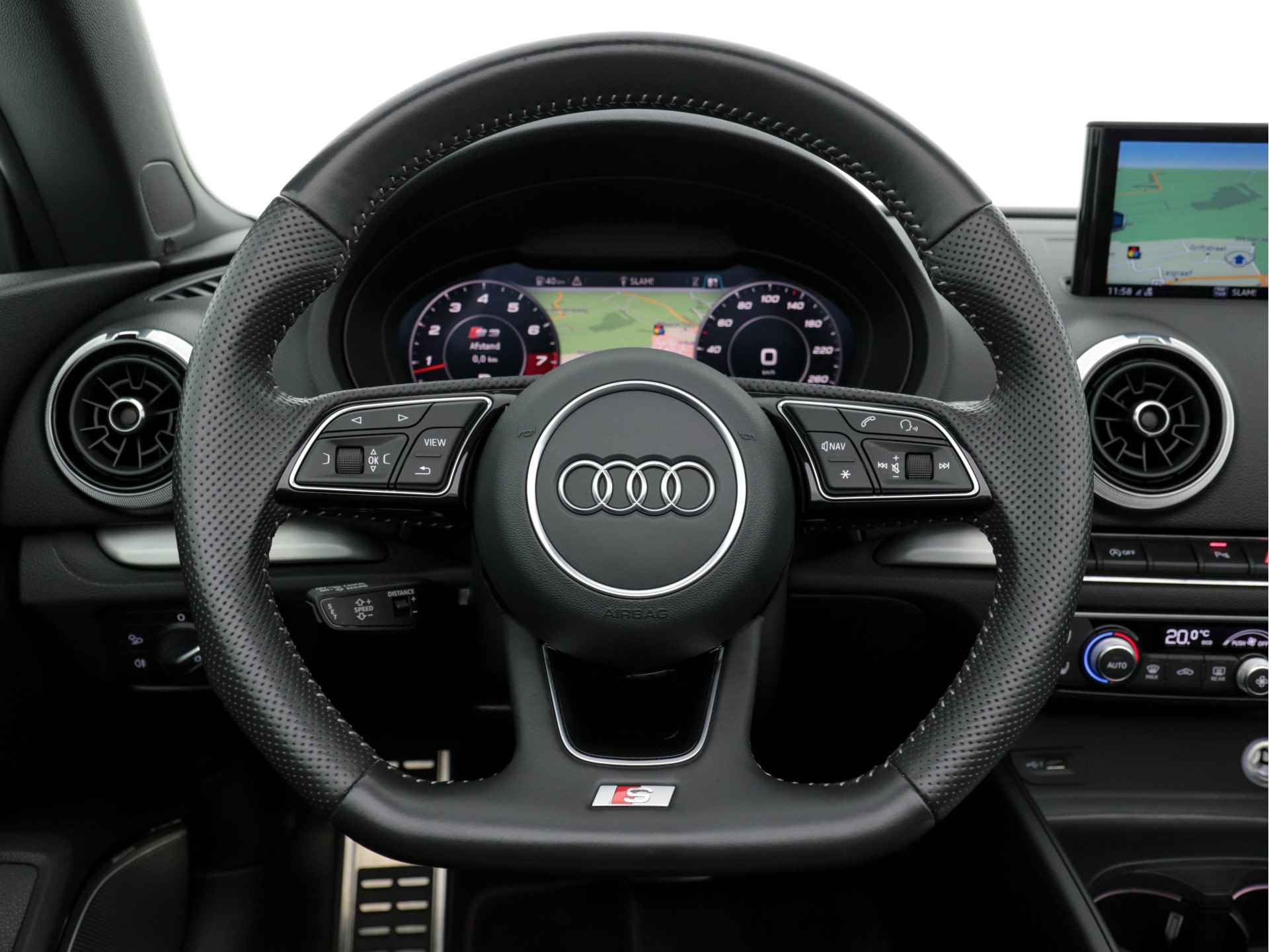 Audi S3 Cabriolet 2.0 TFSI Quattro Pro-Line-Plus Aut *NAPPA-VOLLEDER | NAVI-FULLMAP | B&O-AUDIO | VIRTUAL-COCKPIT | KEYLESS | BLIND-SPOT | FULL-LED | DAB | AIR-SCARF | ADAPTIVE-CRUISE | SPORT-SEATS | 18"ALU* - 19/38