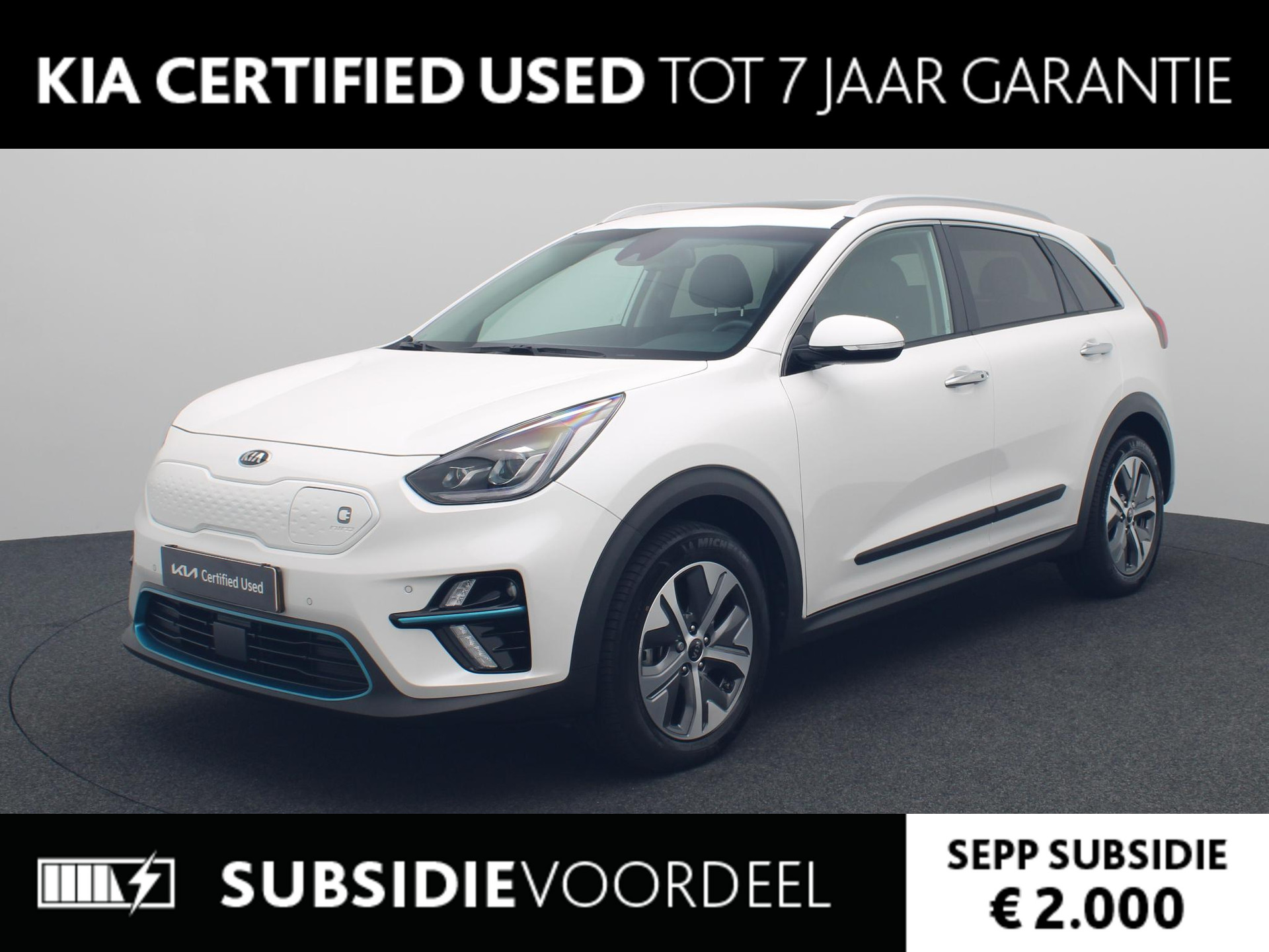 Kia e-Niro DynamicPlusLine 64 kWh | Na SEPP € 27940,- | Navi | Lichtmetalen velgen | Camera |