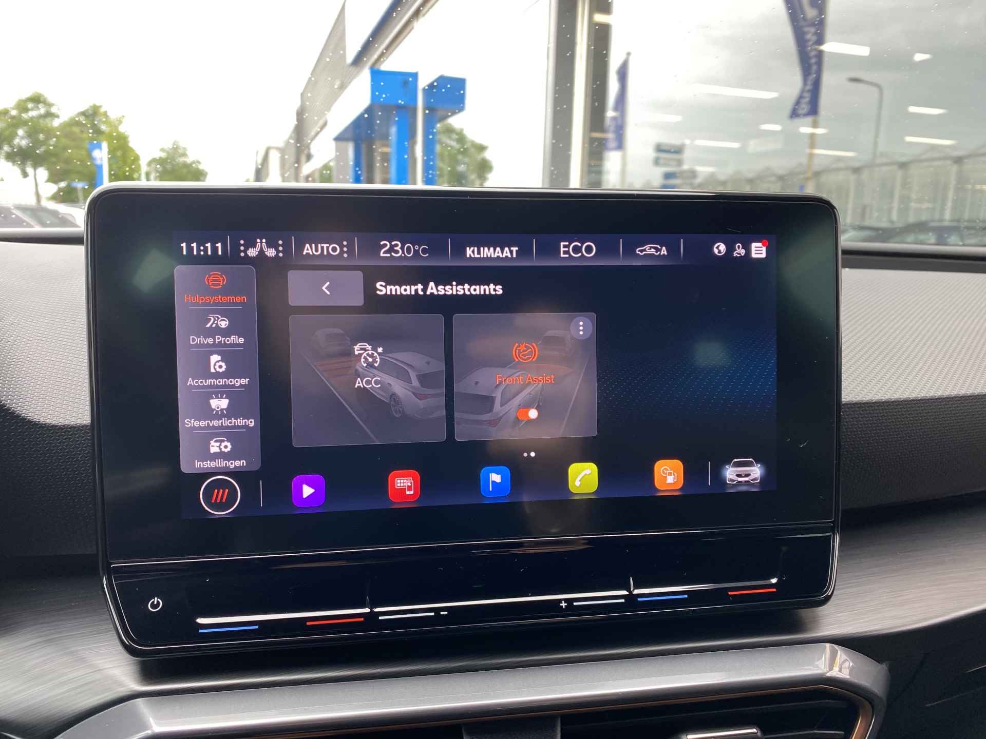 CUPRA Leon Sportstourer 1.4 e-Hybrid VZ Performance / AUTOMAAT/ 245 PK/ PANO/ CAMERA/ PARK. SENSOREN/ DODE HOEK/ LED/ KEYLESS/ STOEL EN STUUR VERWARM./ ADAPT. CRUISE/ APP CONNECT/ NAVI/ CLIMA/ DAB/ 19" LMV/ - 24/44