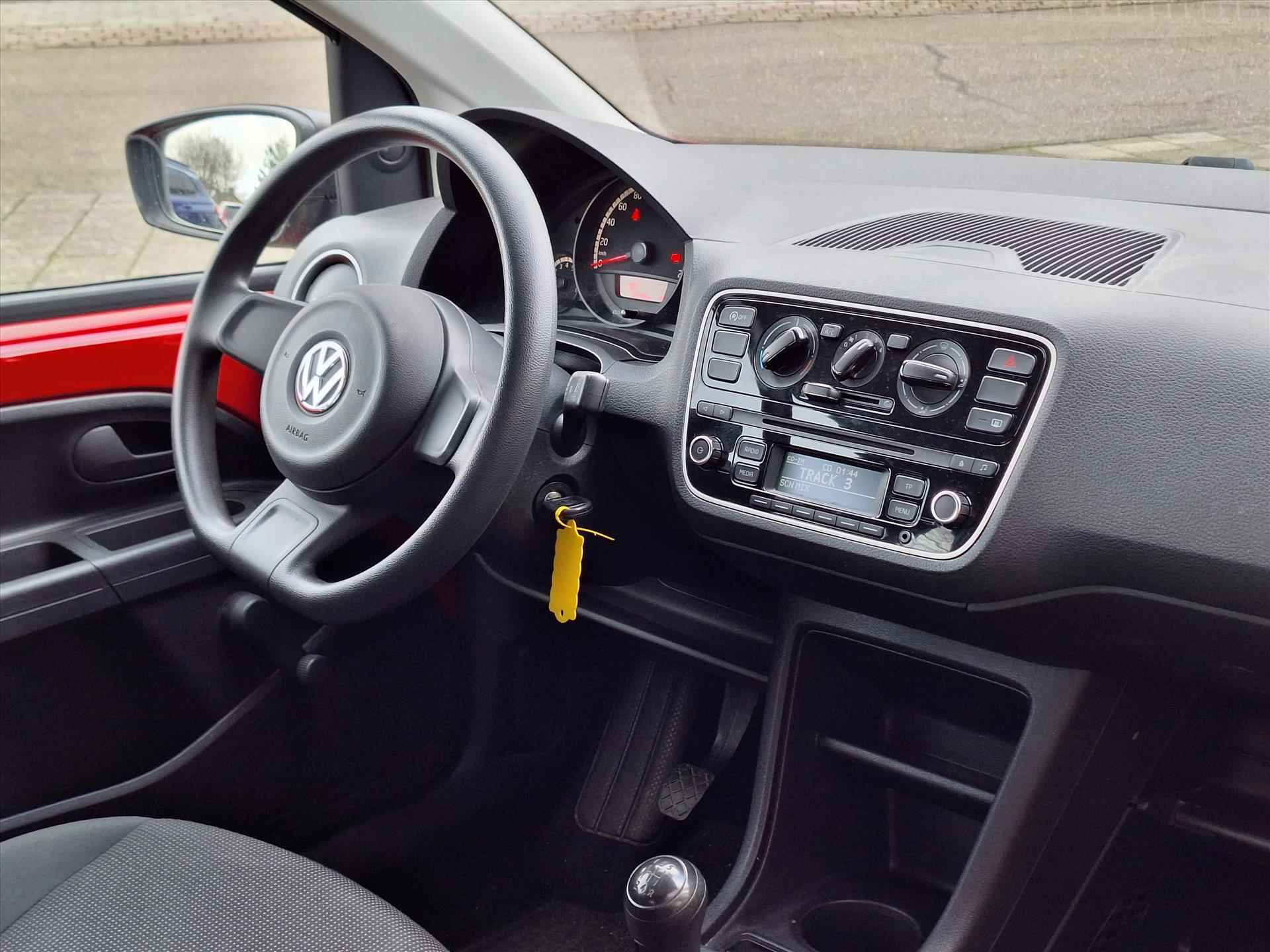 Volkswagen Up! 1.0 60PK Take up! | Airconditioning, Radio/CD-speler, Fijne instap! - 6/19