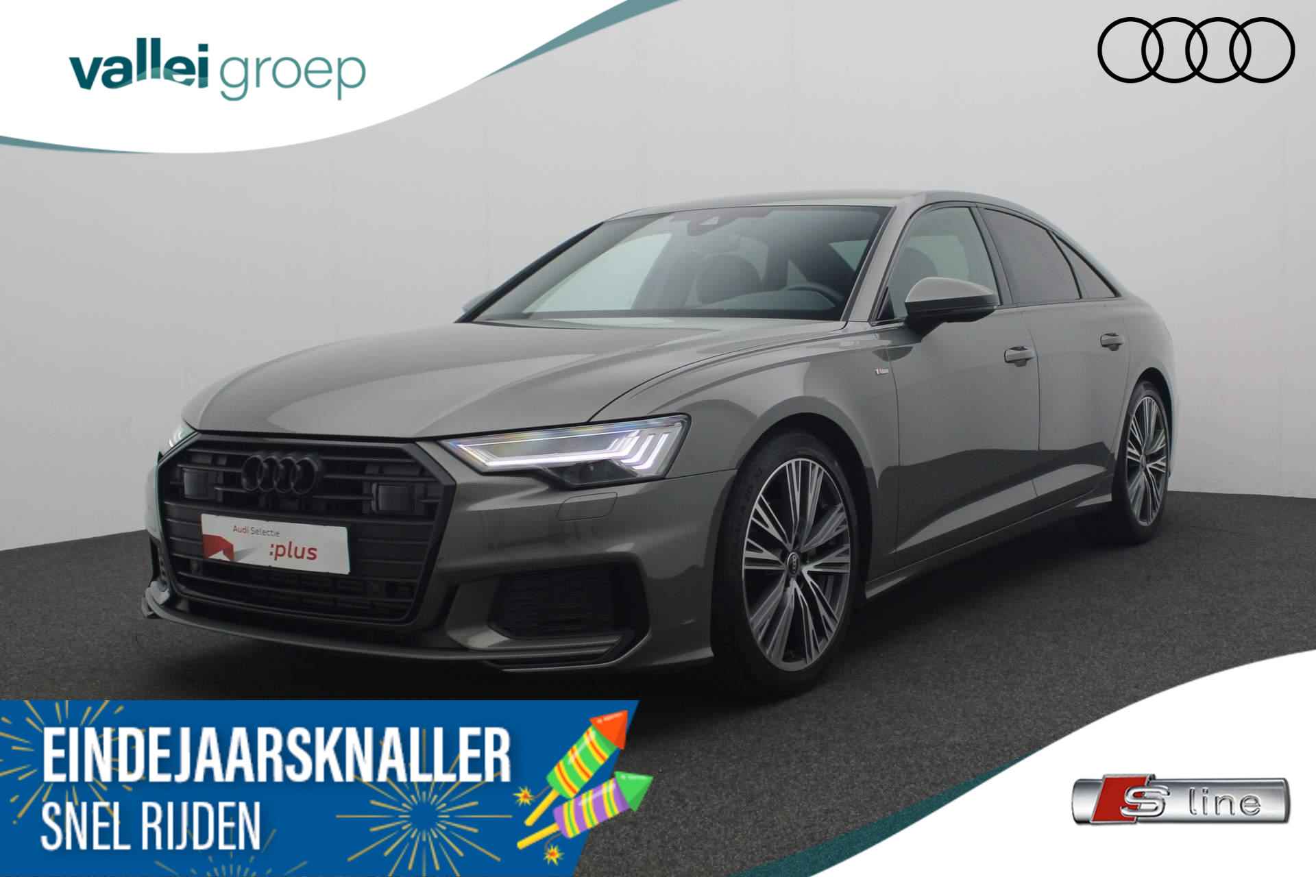 Audi A6 Limousine 40 TFSI 204PK S-tronic S edition Competition | Camera | Elektr. verstelbare voorstoelen | Stoelverwarming | Navi | Sportonderstel | ACC | Keyless - 1/45