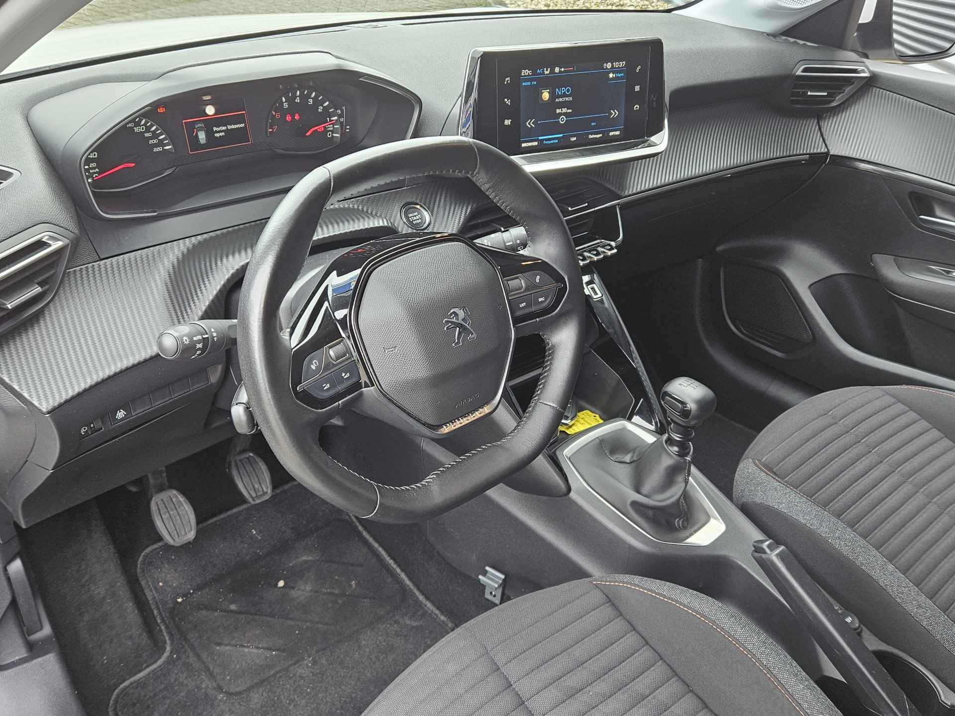 Peugeot 208 1.2 PureTech Active 100 PK Navigatie via Apple Carplay en Android Auto | Parkeersensoren | Bluetooth | - 8/33