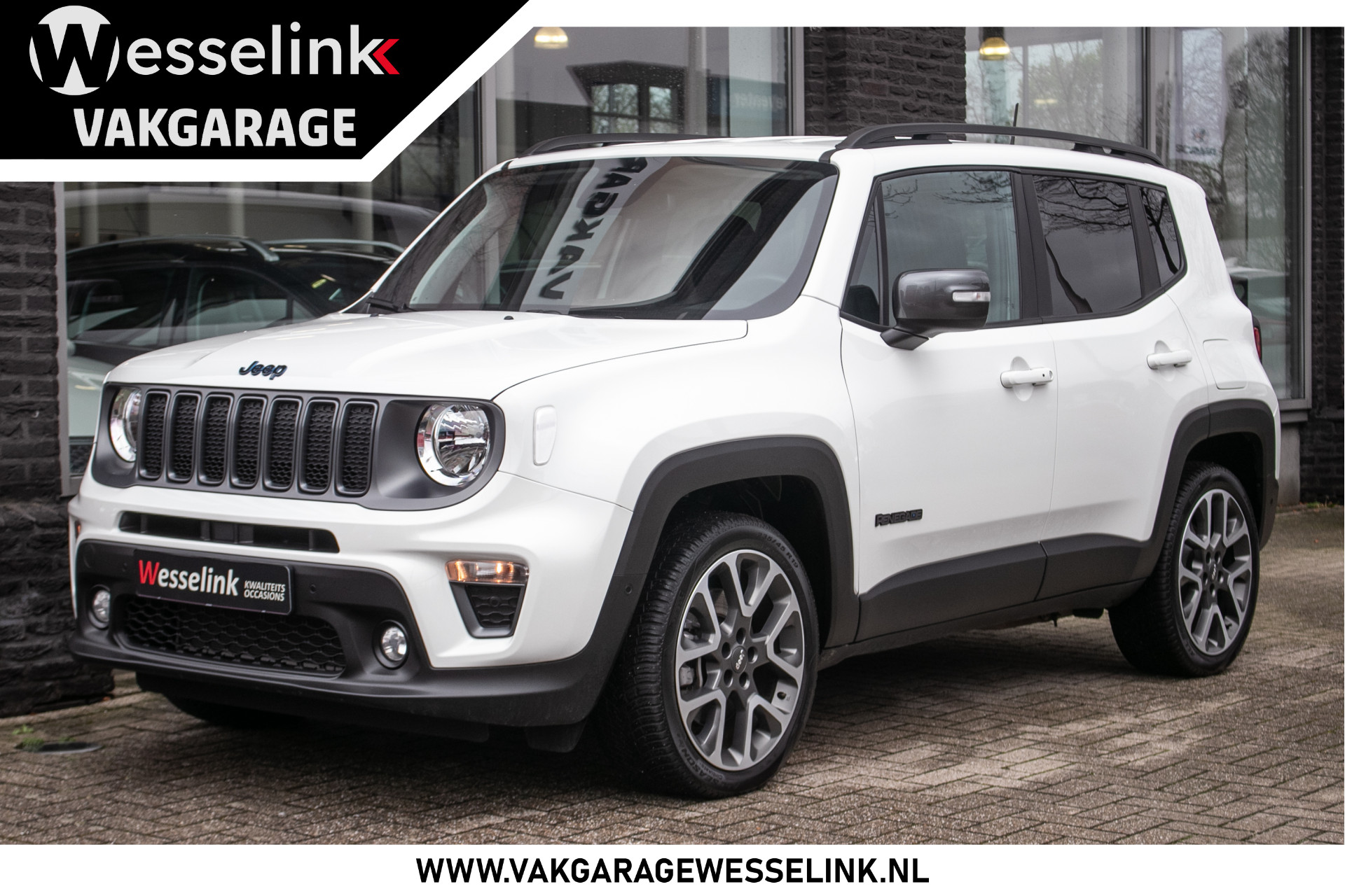 Jeep Renegade 4xe 240 Plug-in Hybrid Electric S - All-in rijklrps | Navi | Cam | Adapt. Cruise bij viaBOVAG.nl