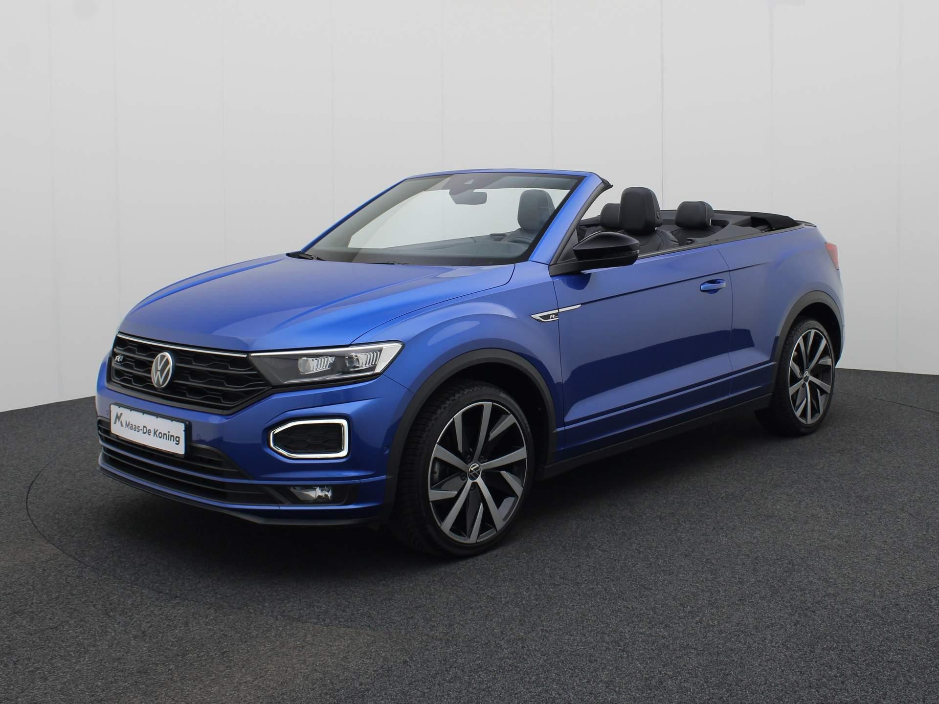 Volkswagen T-Roc Cabrio 1.5TSI/150PK R-Line Blackstyle DSG · Navigatie · Parkeersensoren + camera · Leder