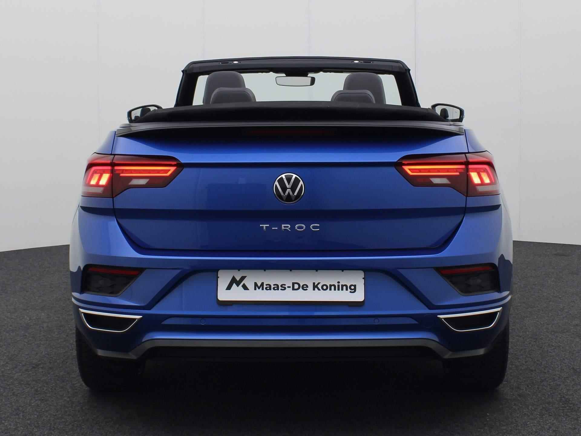 Volkswagen T-Roc Cabrio 1.5TSI/150PK R-Line Blackstyle DSG · Navigatie · Parkeersensoren + camera · Leder - 33/39