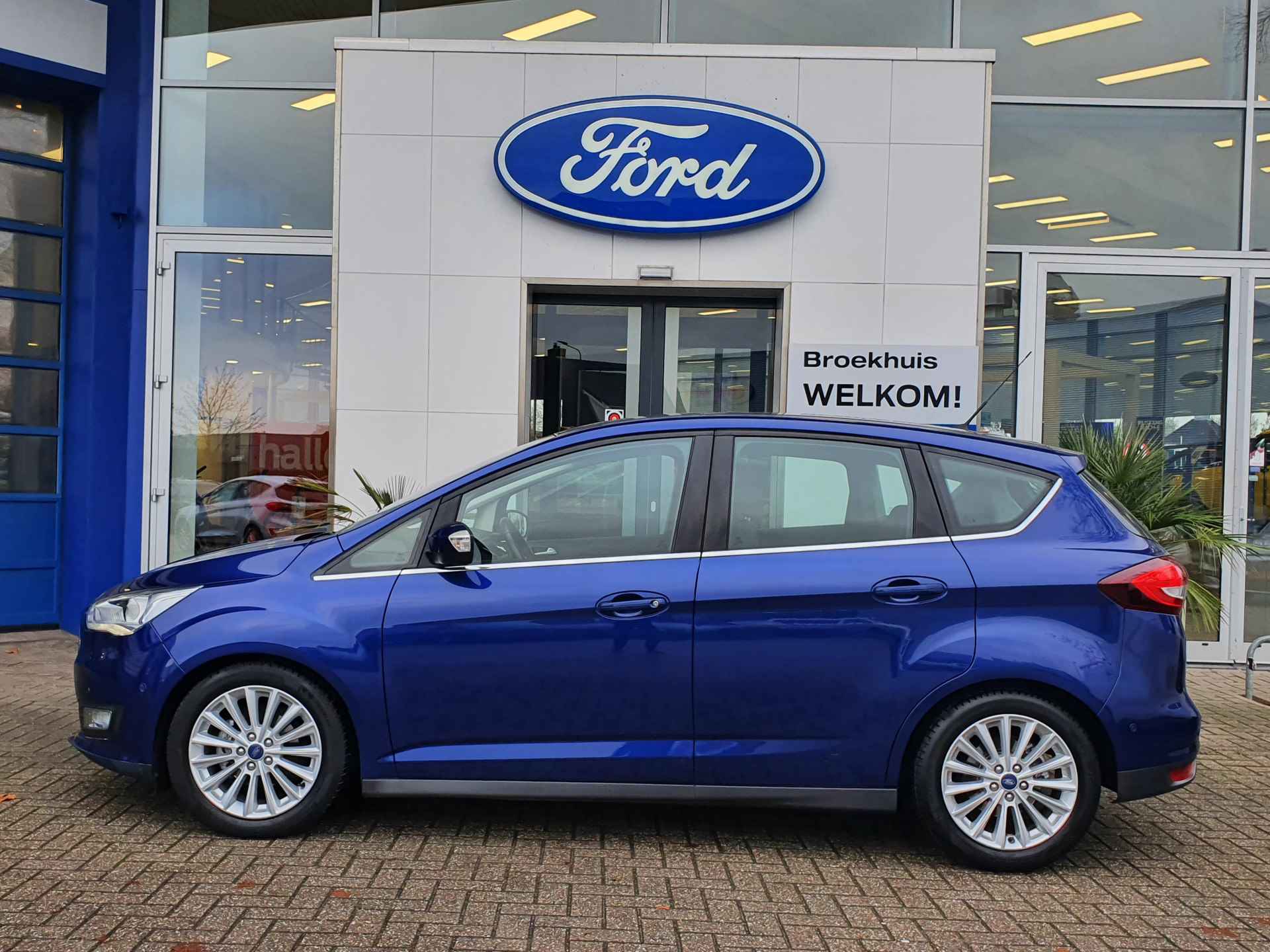 Ford C-MAX 1.0 Titanium | Stoelverwarming | Cruise Control | Clima | Navigatie - 17/18