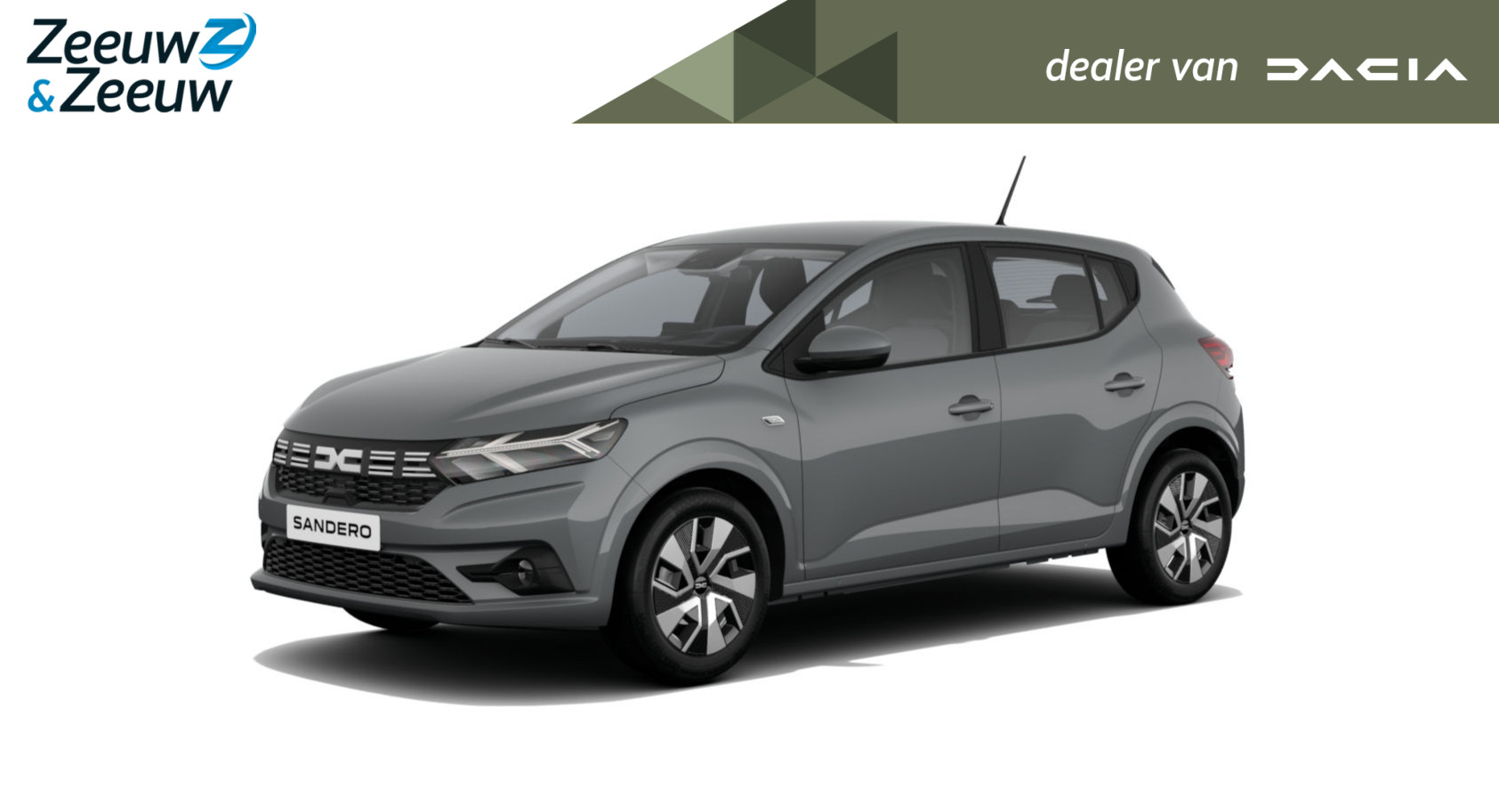 Dacia Sandero TCe 90 Expression | Met de Dacia 50/50 deal! tegen slechts 0,99% actietarief