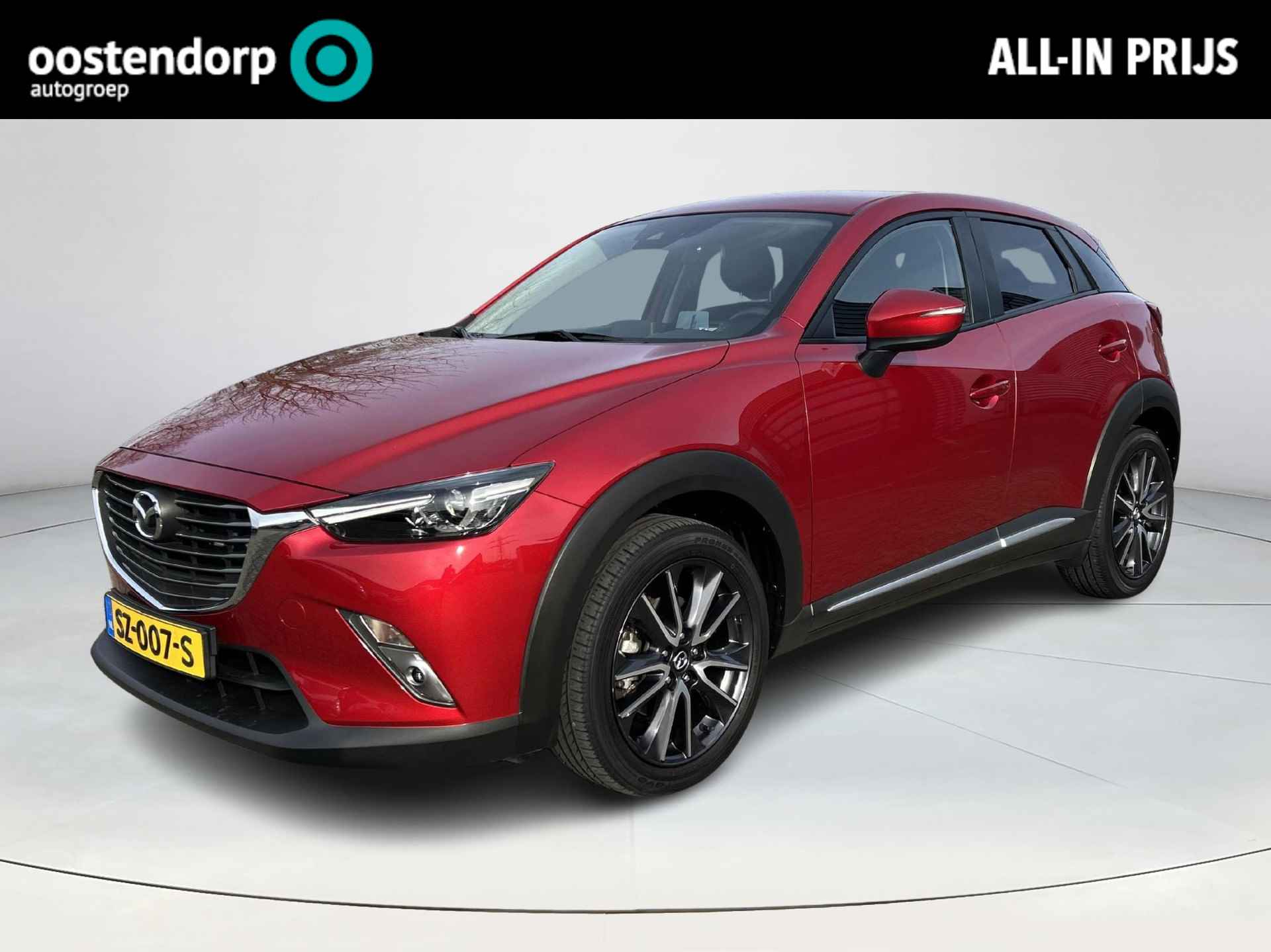 Mazda CX-3 2.0 SkyActiv-G 120 SkyLease GT | Automaat | Trekhaak | Navigatie | Sportvelgen |