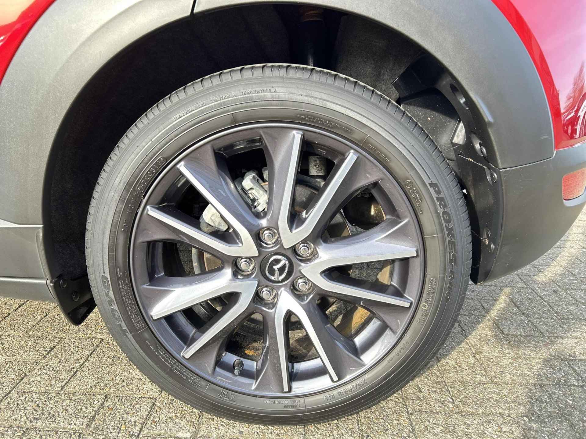 Mazda CX-3 2.0 SkyActiv-G 120 SkyLease GT | Automaat | Trekhaak | Navigatie | Sportvelgen | - 24/25