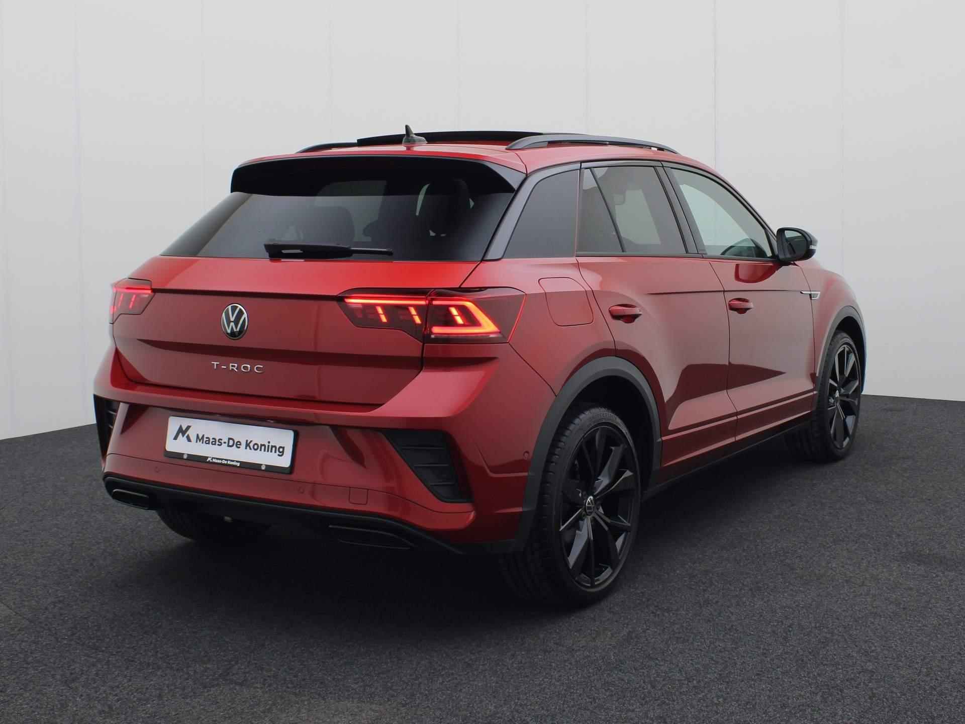 Volkswagen T-Roc 1.5TSI/150PK R-Line Blackstyle DSG · Panoramadak · Camera · Trekhaak · Garantie tot februari 2026 - 3/46