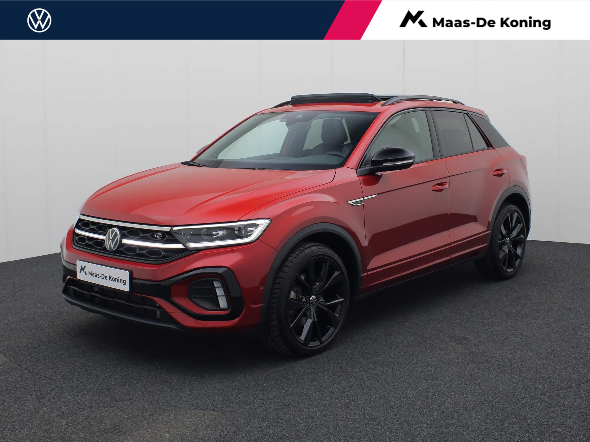 Volkswagen T-Roc 1.5TSI/150PK R-Line Blackstyle DSG · Panoramadak · Camera · Trekhaak · Garantie tot februari 2026