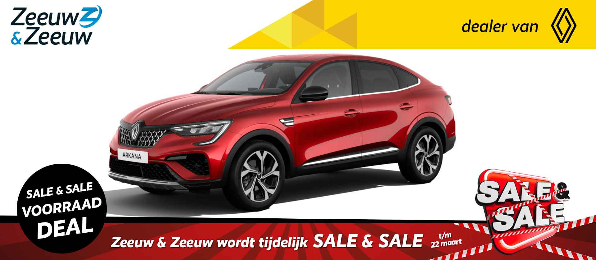 Renault Arkana 1.6 E-Tech hybrid 145 techno | Nieuw te bestellen bij Zeeuw & Zeeuw Leiderdorp