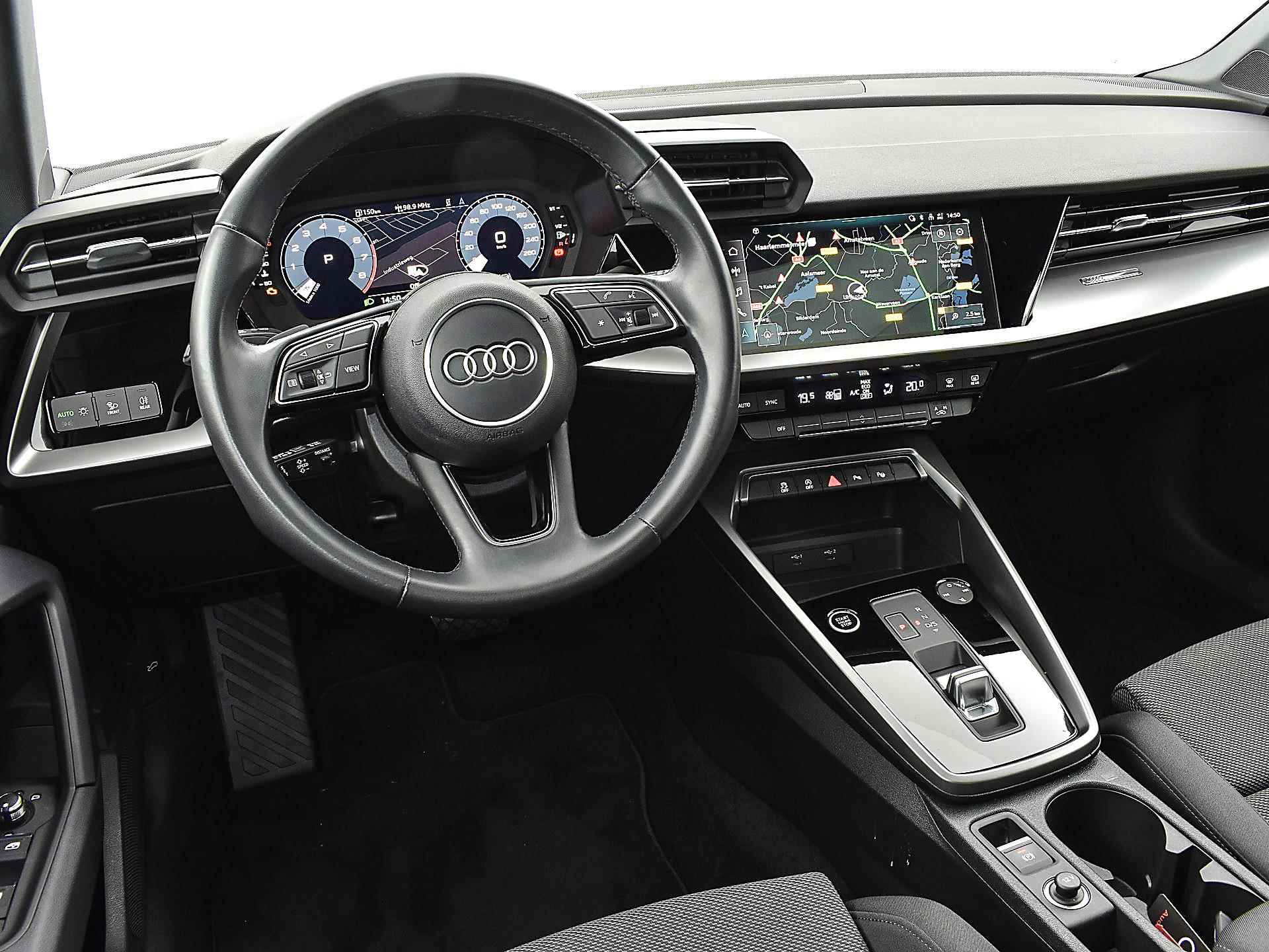Audi A3 Sportback 30 TFSI Advanced edition | Panorama dak | Sportstoelen | Achteruitrijcamera | LM velgen 18" | - 15/31