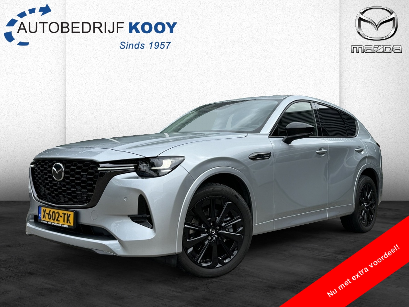 Mazda CX-60 2.5 PHEV 327PK Homura C&S Pack, Panorama, Leder enz..