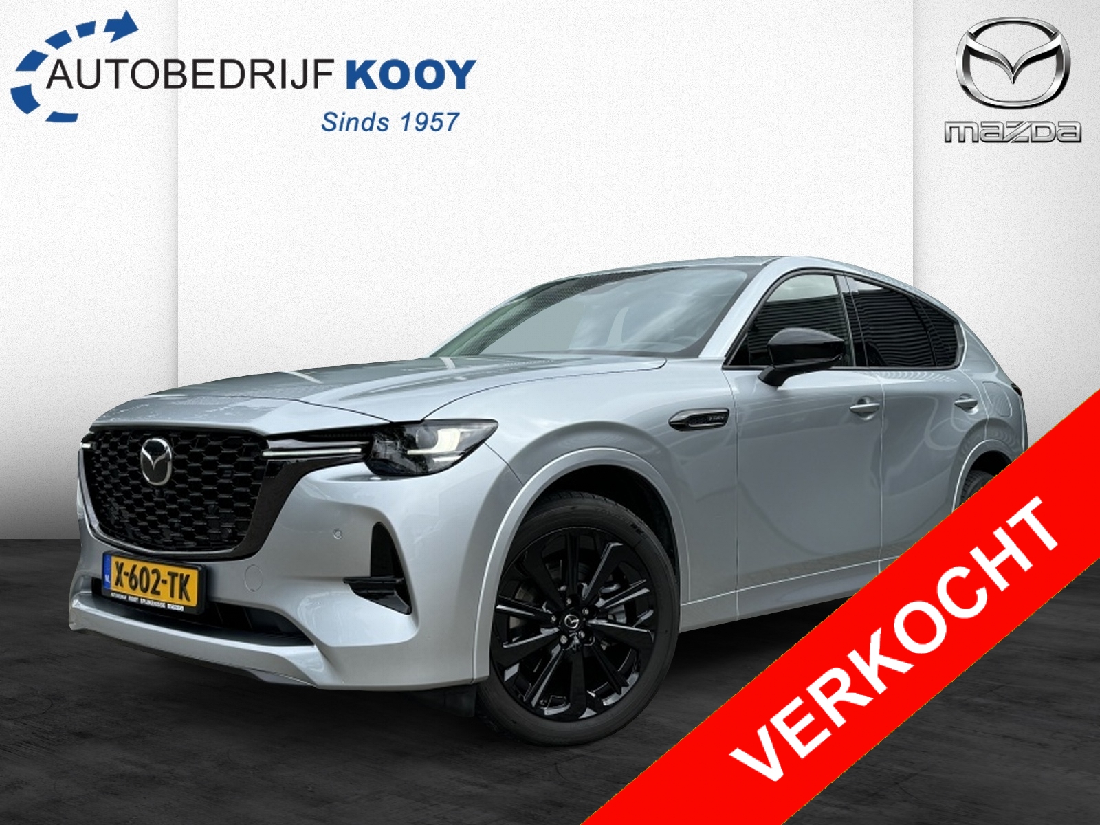 Mazda CX-60 2.5 PHEV 327PK AWD Homura C&S Pack, Panorama, Leder