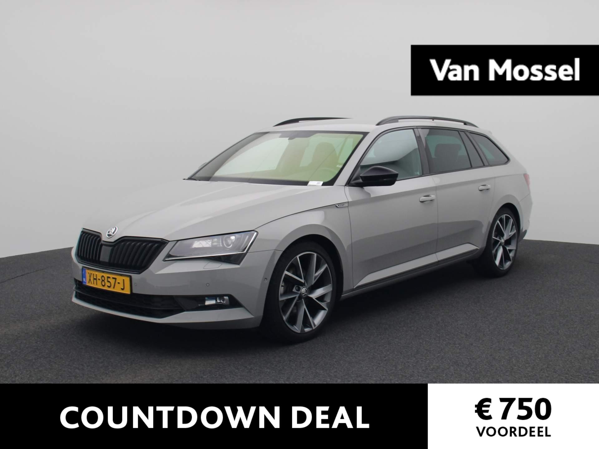 Skoda Superb Combi 1.5 TSI ACT Sportline Business | HALF-LEDER | NAVIGATIE | CAMERA | ELEK.STOELEN | ADAPTIEF CRUISECONTROL | ELEK.LAADKLEP |