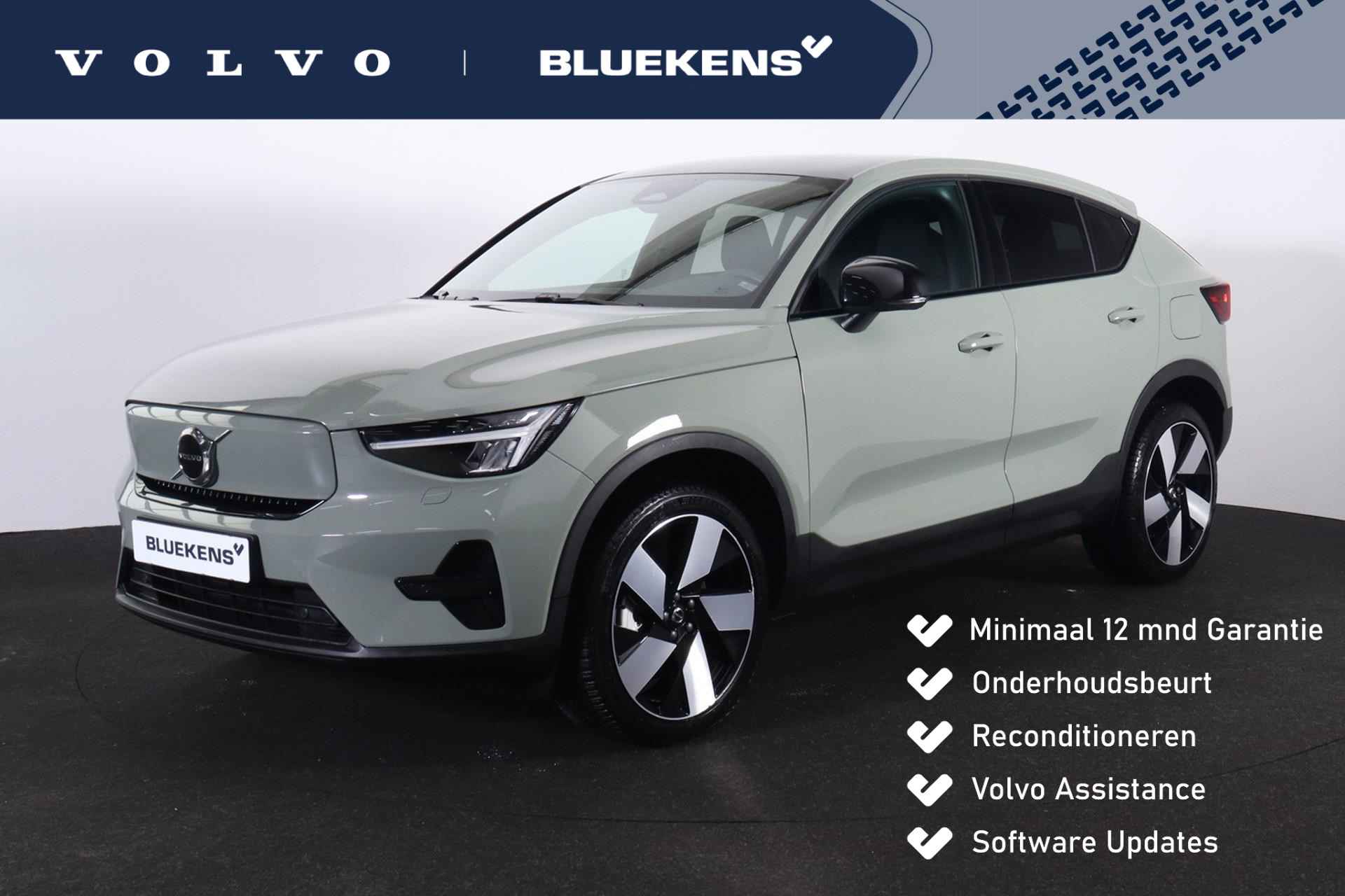 Volvo C40 Recharge Twin Plus - Panoramadak - Parkeercamera achter - Verwarmde voorstoelen, stuur & achterbank - Parkeersensoren voor & achter - Warmtepomp - Draadloze tel. lader - Cruise control - Extra getint glas - Elektr. inklapbare trekhaak - 20' LMV - 1/21