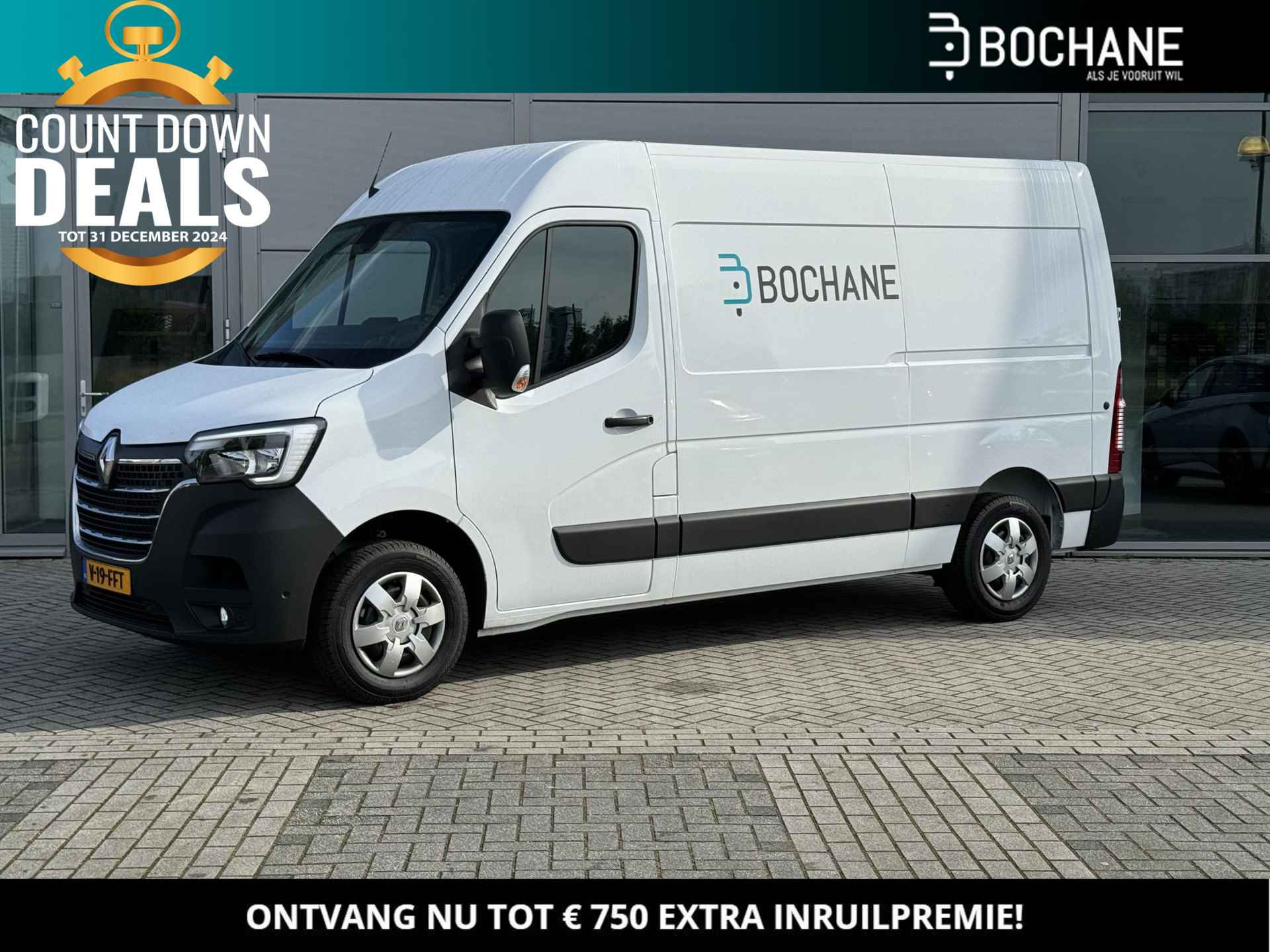 Renault Master 2.3 dCi 135 T35 L2H2 Work Edition | DEMO | AIRCO | CRUISE CONTROL | NAVIGATIE | CAMERA | PARKEER SENSOREN VOOR + ACHTER | - 1/17