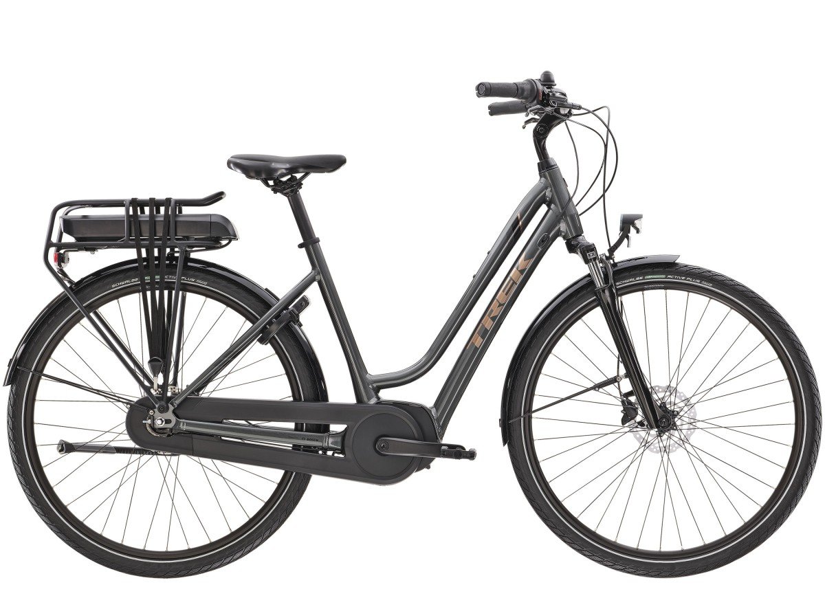 TREK District+ 1 Midstep 400Wh Dames LITHIUM GREY L 55cm L 2024