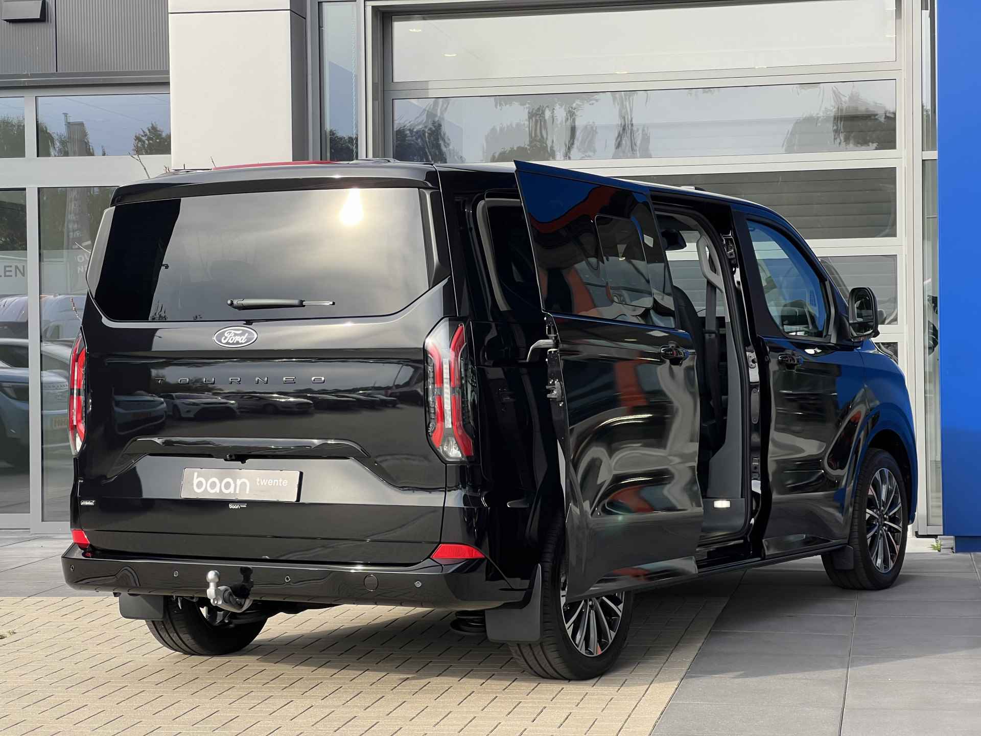 Ford Tourneo Custom 2.5 Plug-IN Hybrid 233 PK L1H1 Titanium X | Incl. BTW & BPM | 8 Persoons | Elektr. Schuifdeuren | Panorama dak | Trekhaak - 6/53