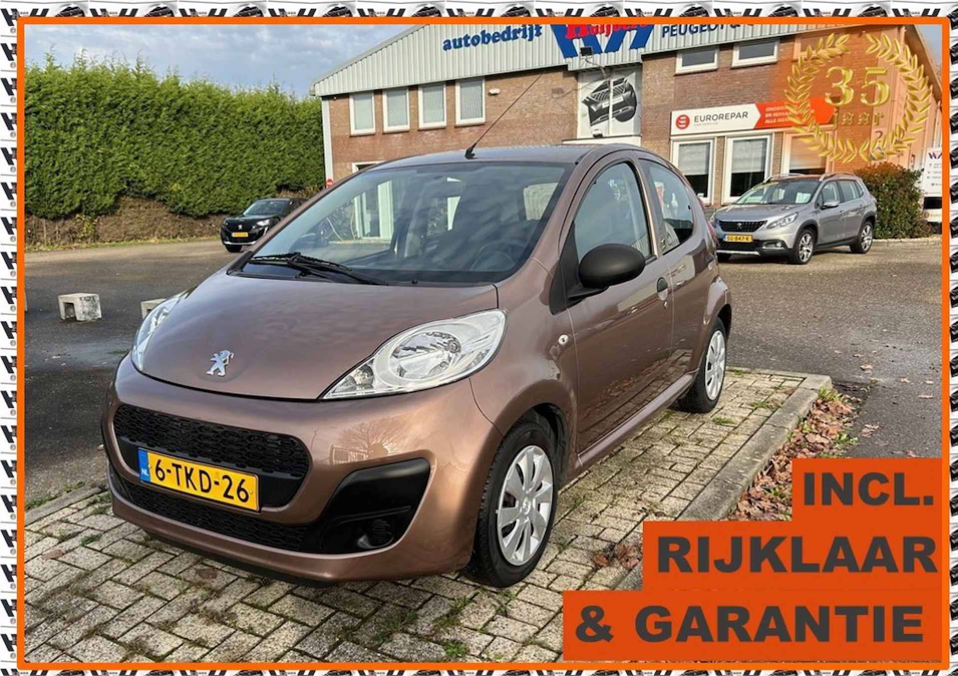 Peugeot 107 BOVAG 40-Puntencheck