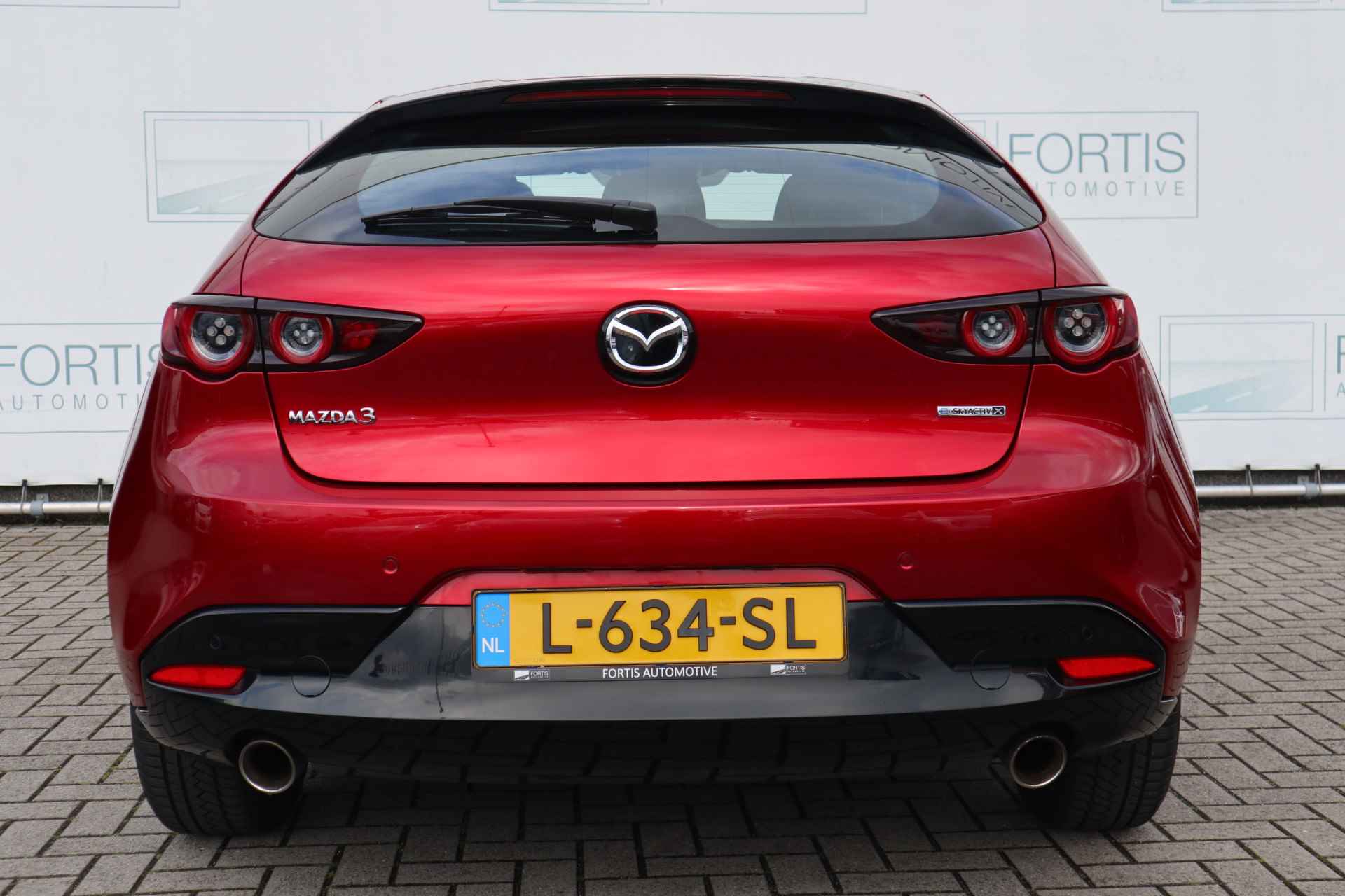 Mazda 3 2.0 e-SkyActiv-X M Hybrid 186 NL-AUTO | 186 PK | NAVI 2de PINSTERDAG GEOPEND VAN 10:00 T/M 16:00 UUR - 21/25