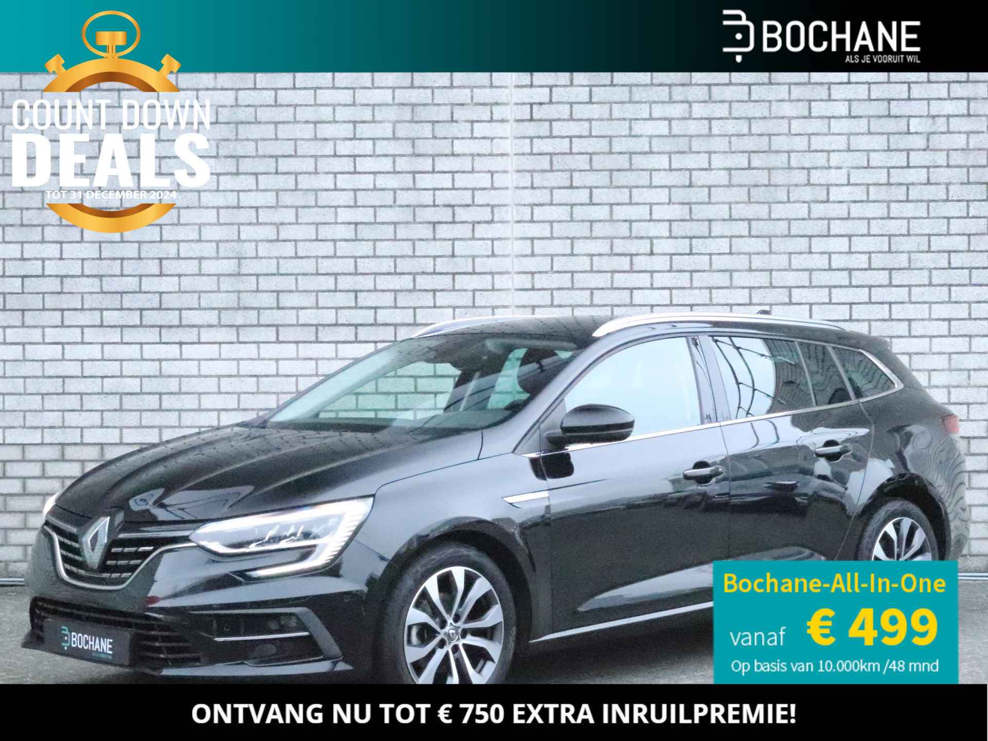 Renault Mégane Estate 1.3 TCe 140 Techno | Achteruitrijcamera | Parkeersensoren V+A | Navigatie | DAB+ | - 1/30