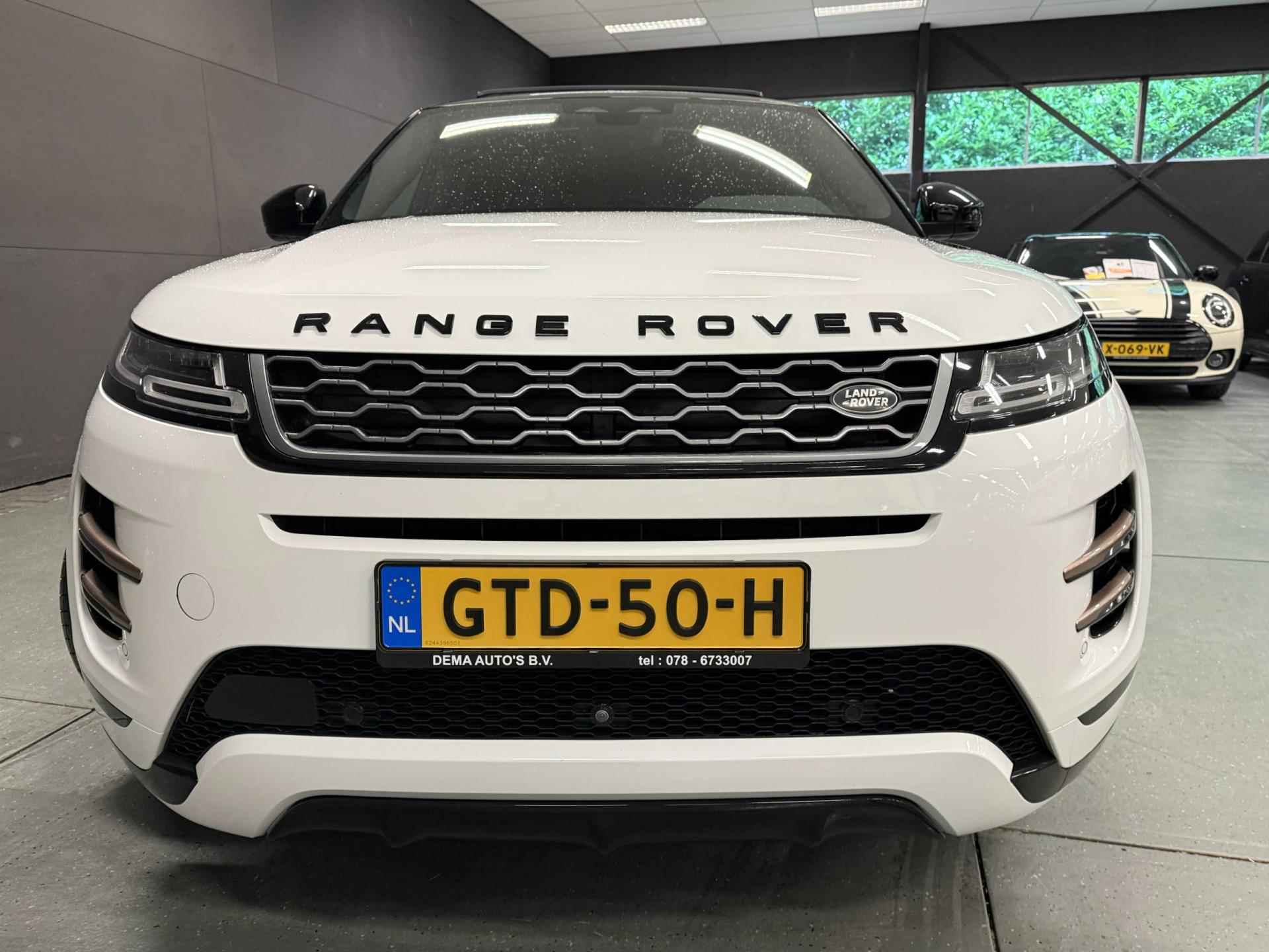 Land Rover Range Rover Evoque 1.5 P300e AWD R-DYNAMIC 20'' PANO/DAB/CARPLAY/LEDER/NAVI/LED/// - 3/54