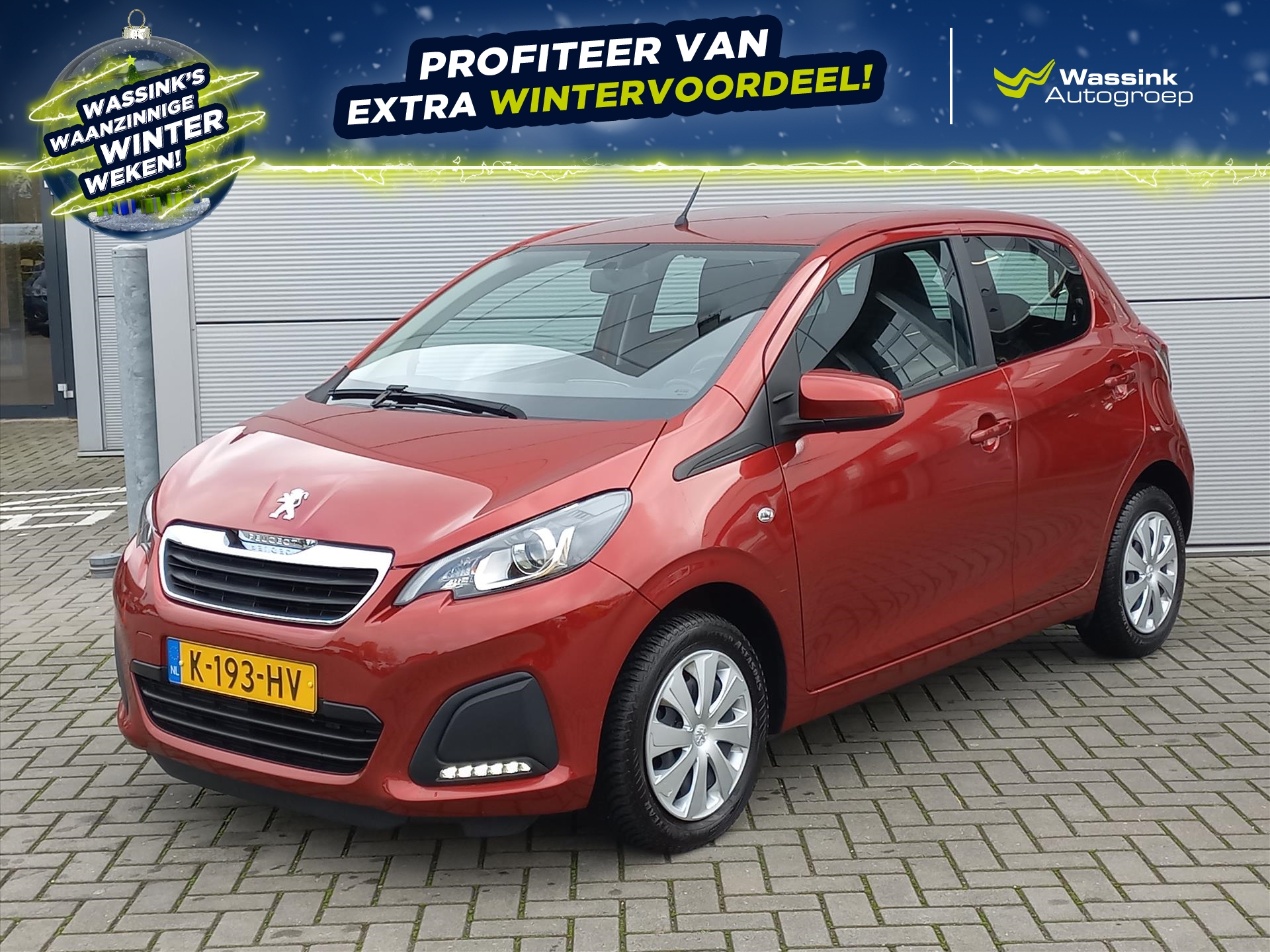 PEUGEOT 108 1.0 e-VTi 72pk 5D Active + extra's | Airconditioning | Navigatie by App | Camera | Bluetooth | Groot scherm radio