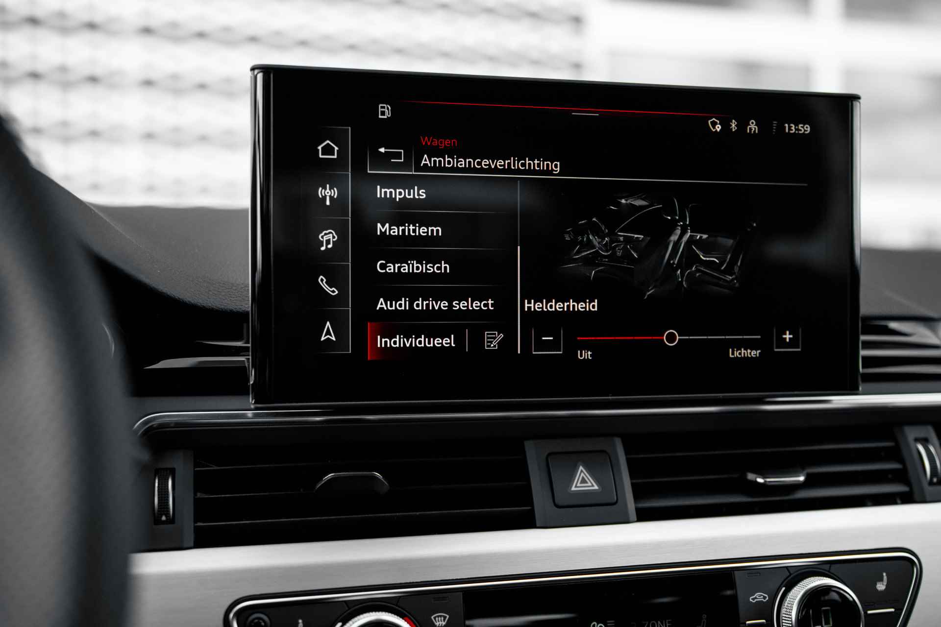 Audi A4 Avant 35 TFSI 150pk S edition Competition | Stoelverwarming | Cruise control | Navigatie | Smartphone interface | Optiek zwart - 56/59