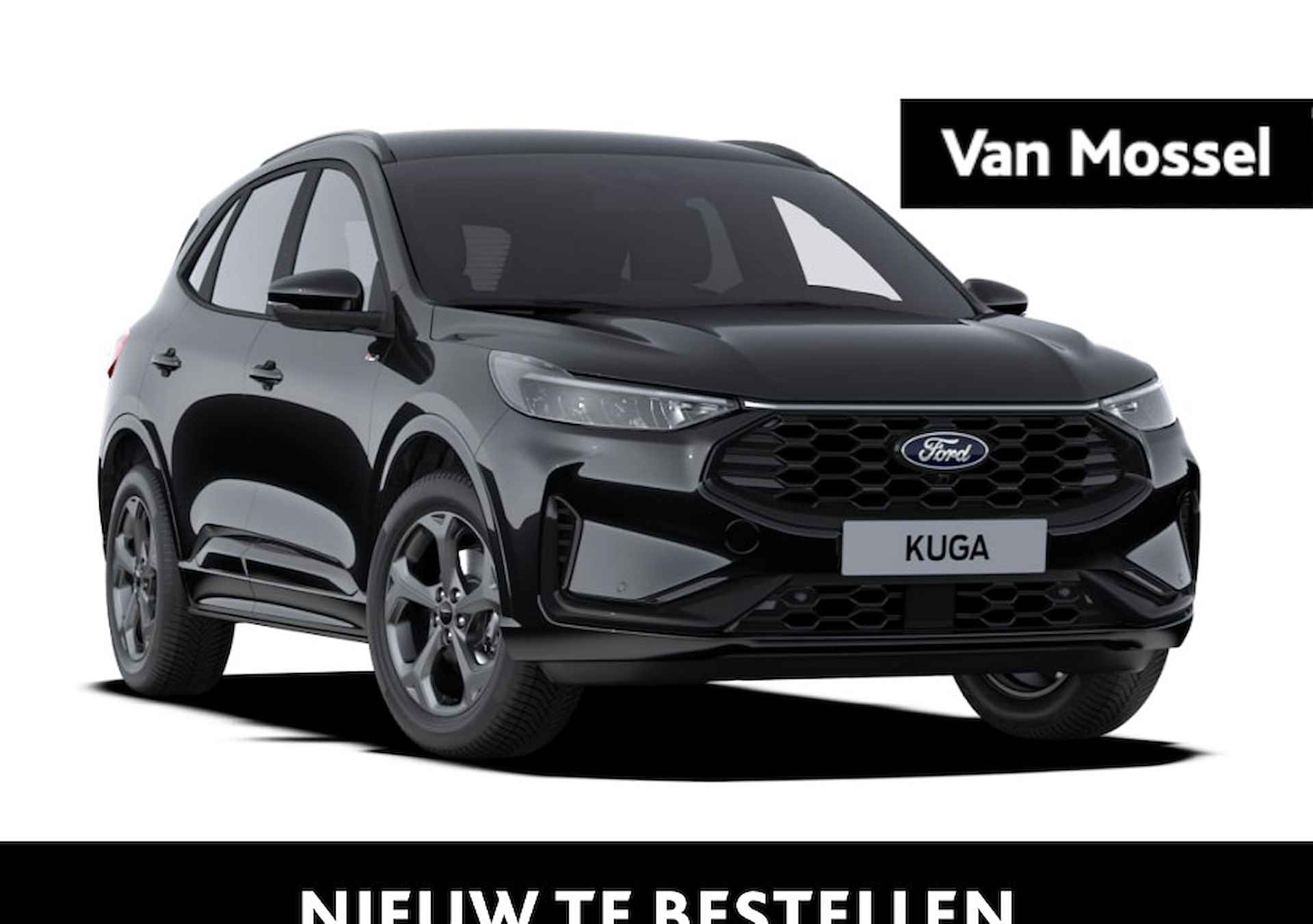 Ford Kuga 2.5 PHEV ST-Line | 2100KG TREKGEWICHT | €4000,- FORD VOORDEEL | 243 PK!  | AGATE BLACK | NIEUW MODEL | - 1/11