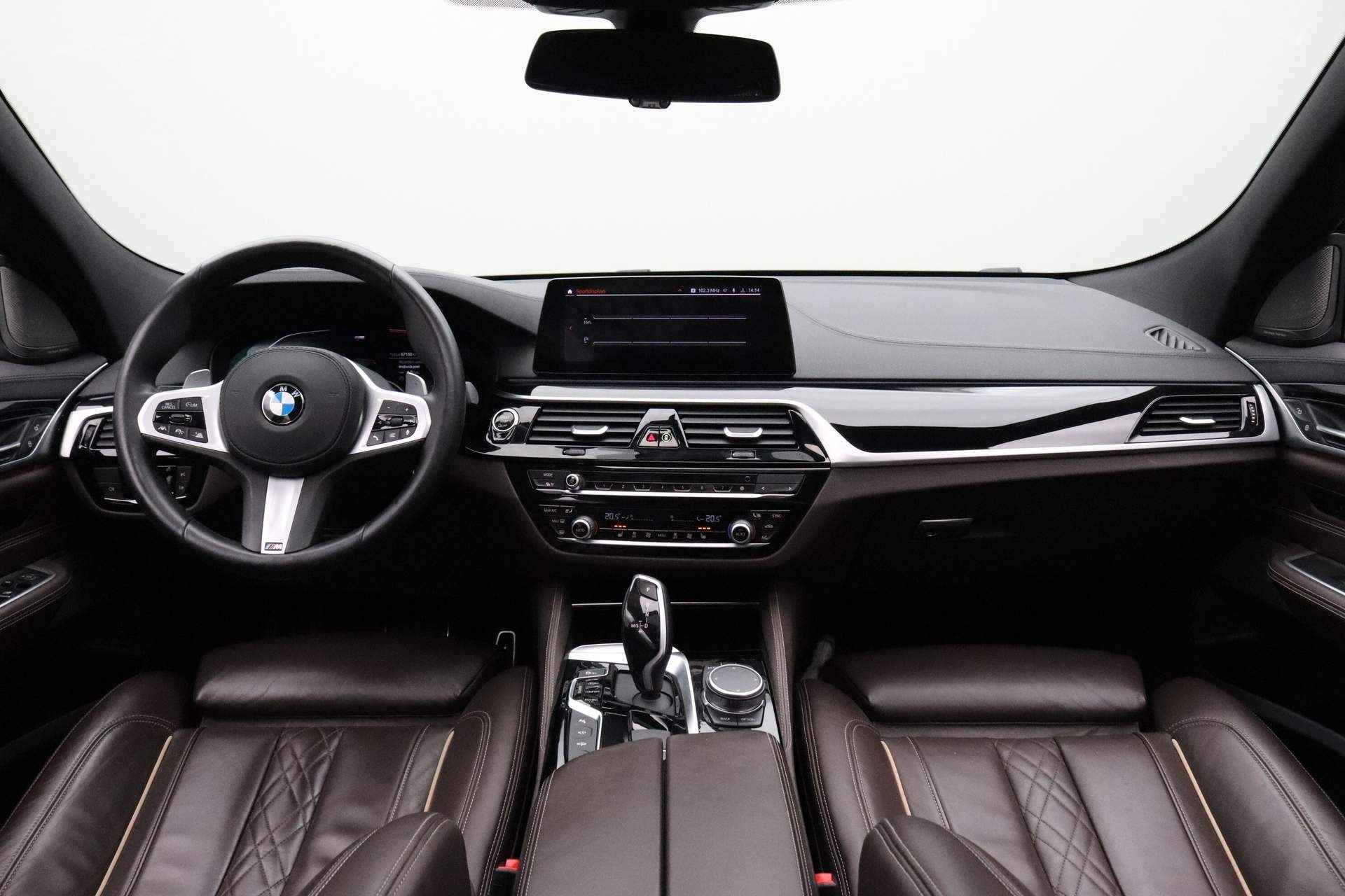 BMW 6 Serie Gran Turismo 630i High Executive Edition | M Sportpakket | BMW Personal CoPilot Pack | Automatische sporttransmissie met stuurschakeling | Adaptive Air Suspension | Comfort Access | 	Comfortstoelen voor | 	Harman Kardon Surround Sou - 3/27