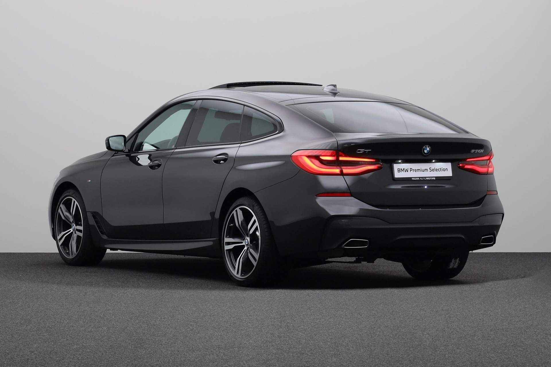 BMW 6 Serie Gran Turismo 630i High Executive Edition | M Sportpakket | BMW Personal CoPilot Pack | Automatische sporttransmissie met stuurschakeling | Adaptive Air Suspension | Comfort Access | 	Comfortstoelen voor | 	Harman Kardon Surround Sou - 9/27