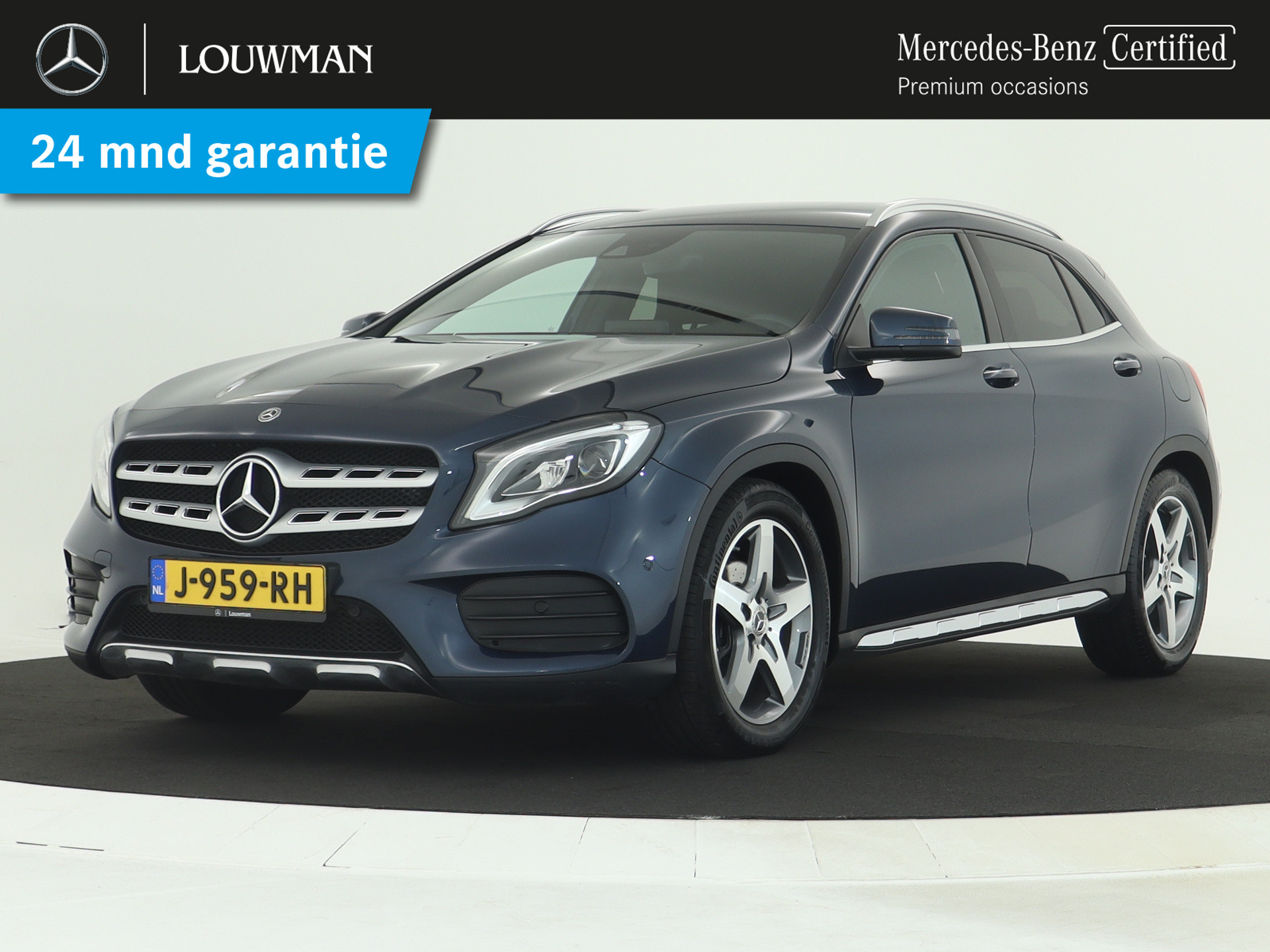 Mercedes-Benz GLA 180 Business Solution AMG | 5 Spaaks lichtmetalen velgen | Navigatie | trekhaak | Parking support | Inclusief 24 maanden MB Certified garantie voor Europa.