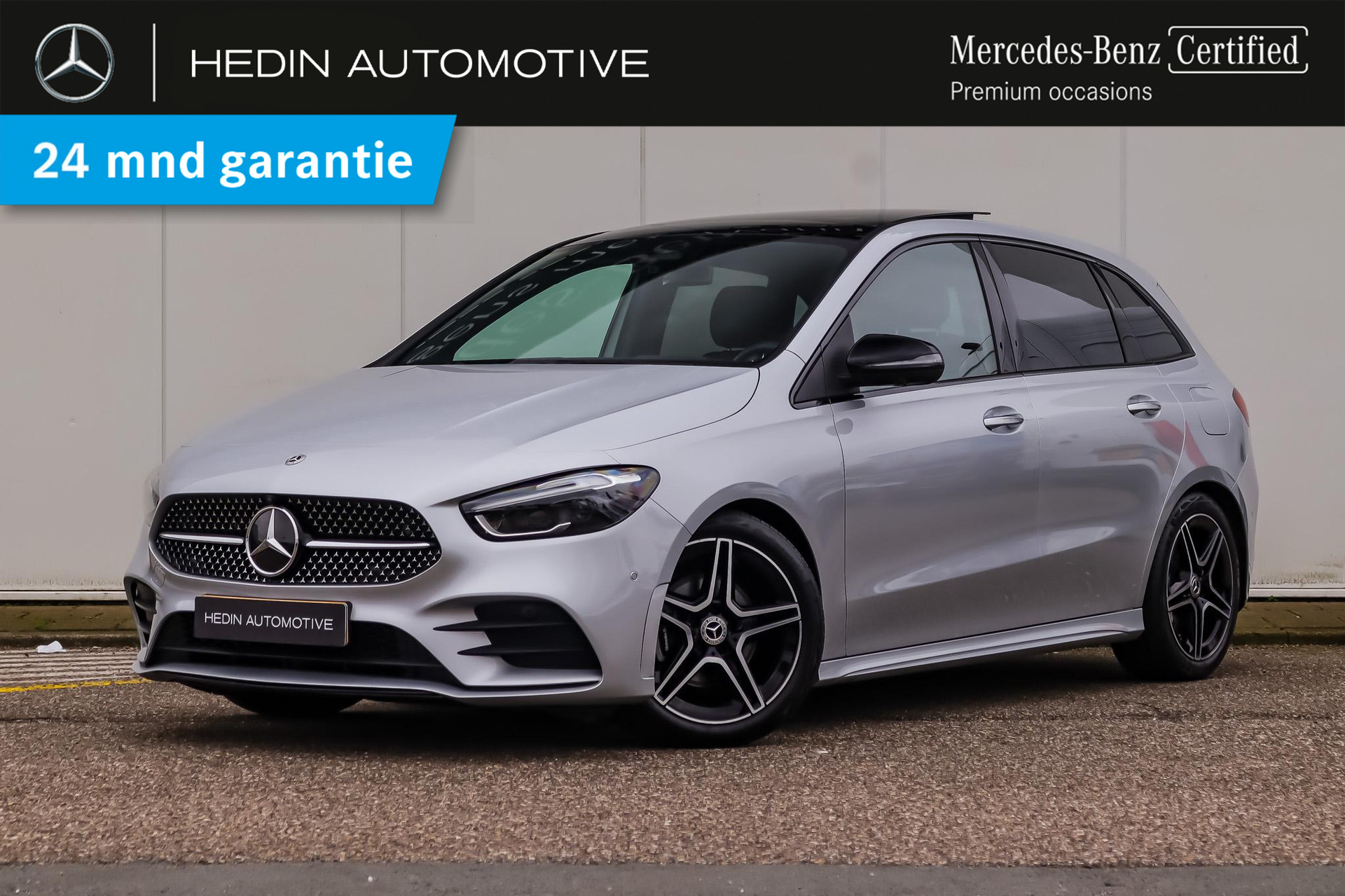 Mercedes-Benz B-Klasse B 180 Automaat AMG Line | Premium Plus Pakket | Nightpakket | Panoramadak | Multibeam LED | Advanced Sound System | Sfeerverlichting | Trekhaak