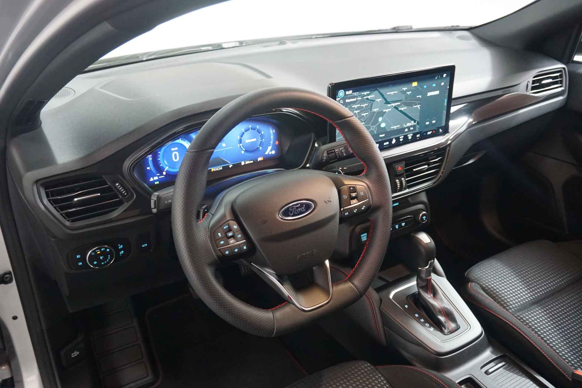 Ford Focus Wagon 1.0 155 pk EcoBoost St-Line Automaat | Verlengde Garantie 03-2028 / 100.000km | Camera | Adaptive Cruise | Winter Pakket | - 12/29