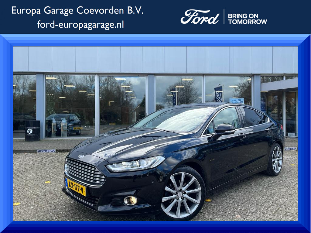 Ford Mondeo 1.5 160PK Titanium | LEDER | STOELVERW | LUXE | bij viaBOVAG.nl