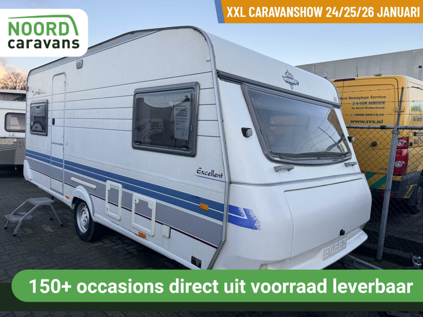 HOBBY EXCELLENT 495 XXL CARAVANSHOW 24/25/25 JANUARI!